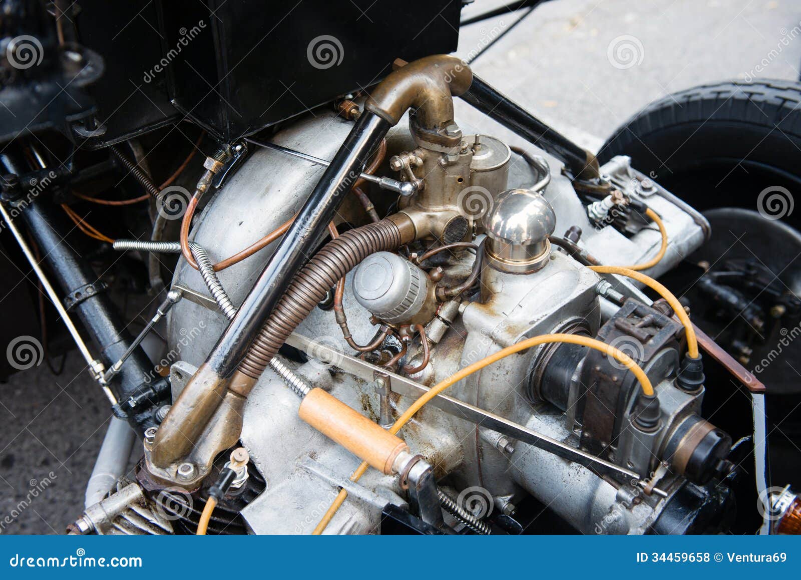 Vintage car engine stock photo. Image of fuel, inside 34459658