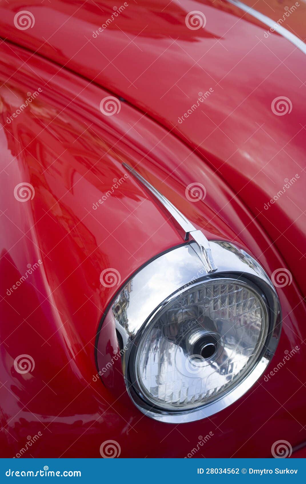 Vintage car headlight stock photo. Image of headlamp - 28034562