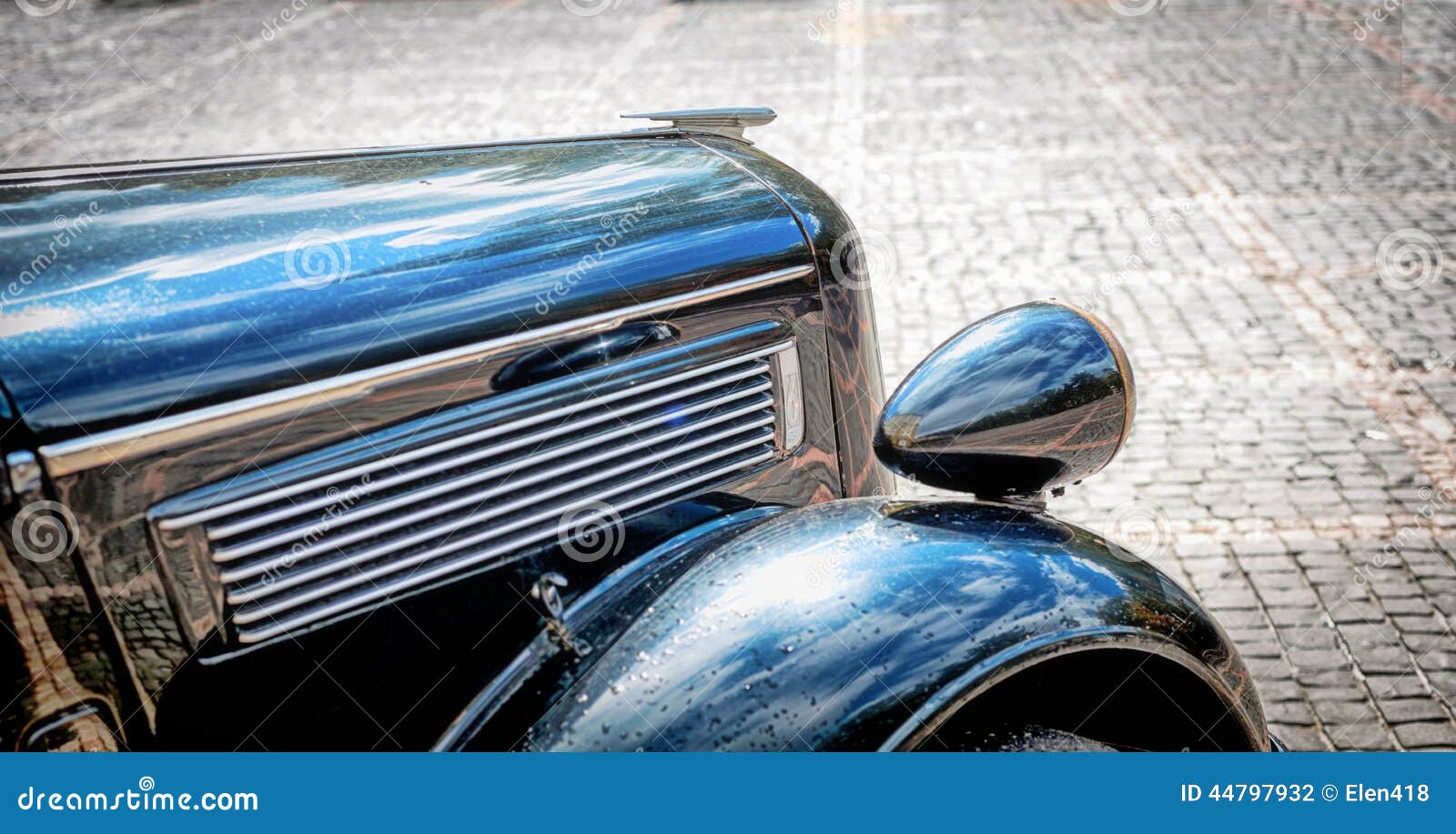 Vintage car stock photo. Image of auto, vintage, headlight - 44797932