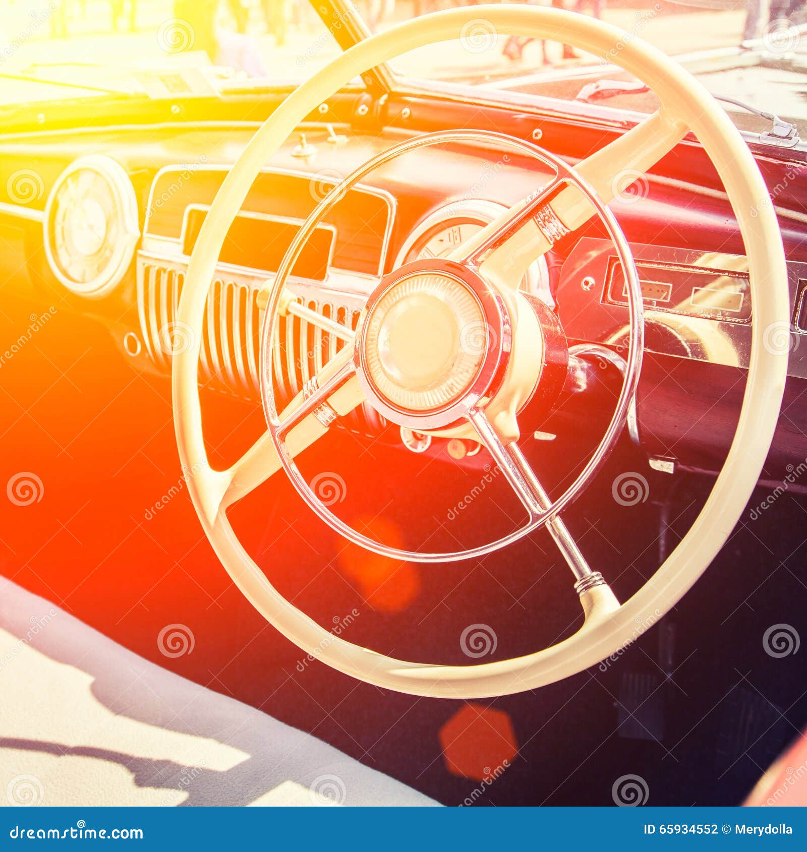 Vintage car stock illustration. Illustration of shine 65934552