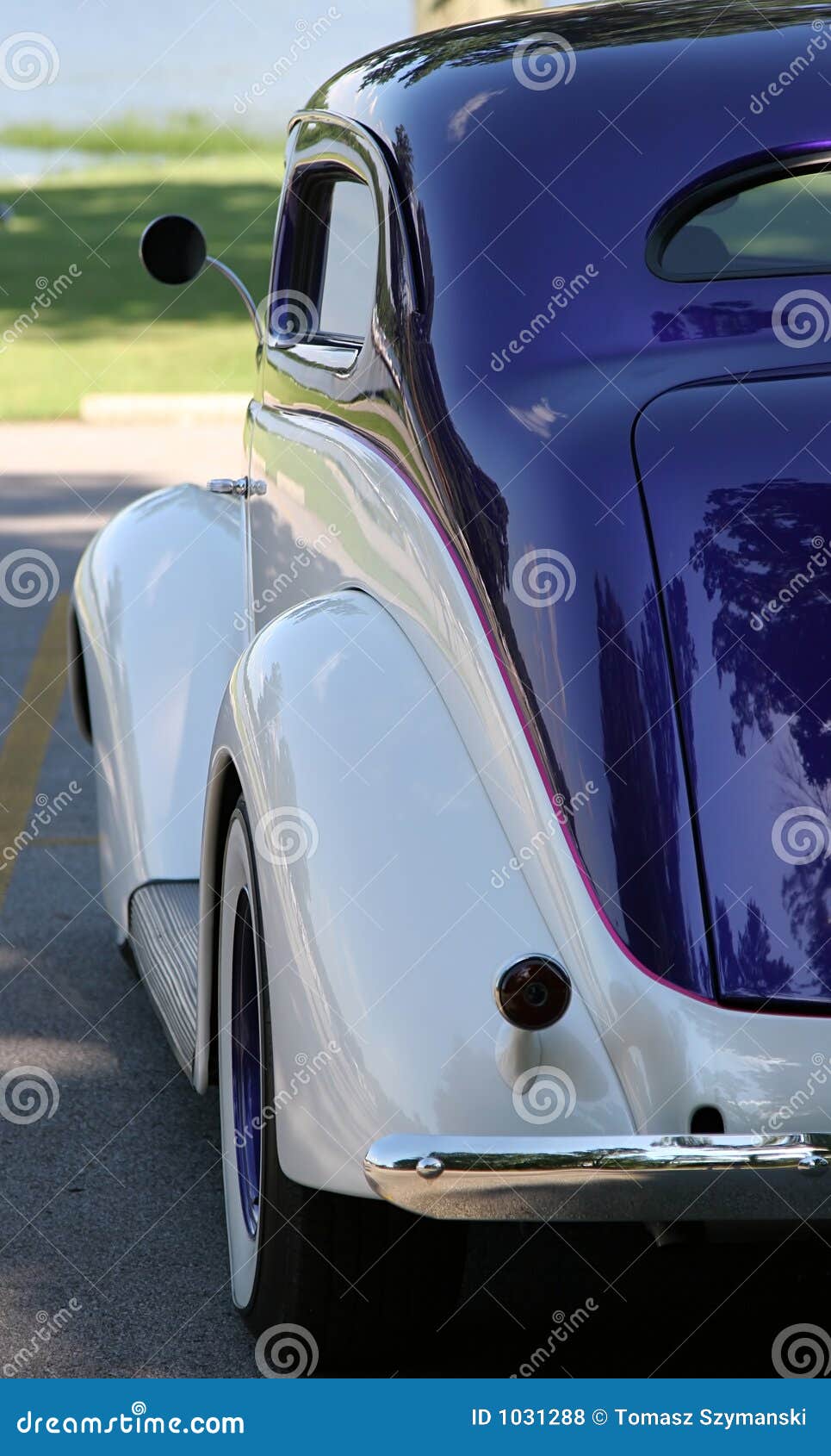 Vintage car - rear view stock photo. Image of window, restored - 1031288