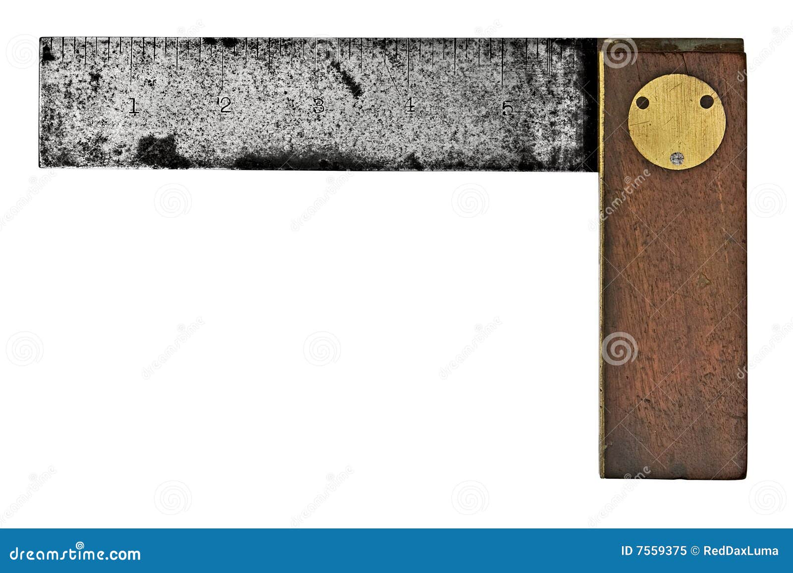 Vintage carpenters square stock image. Image of retro 7559375