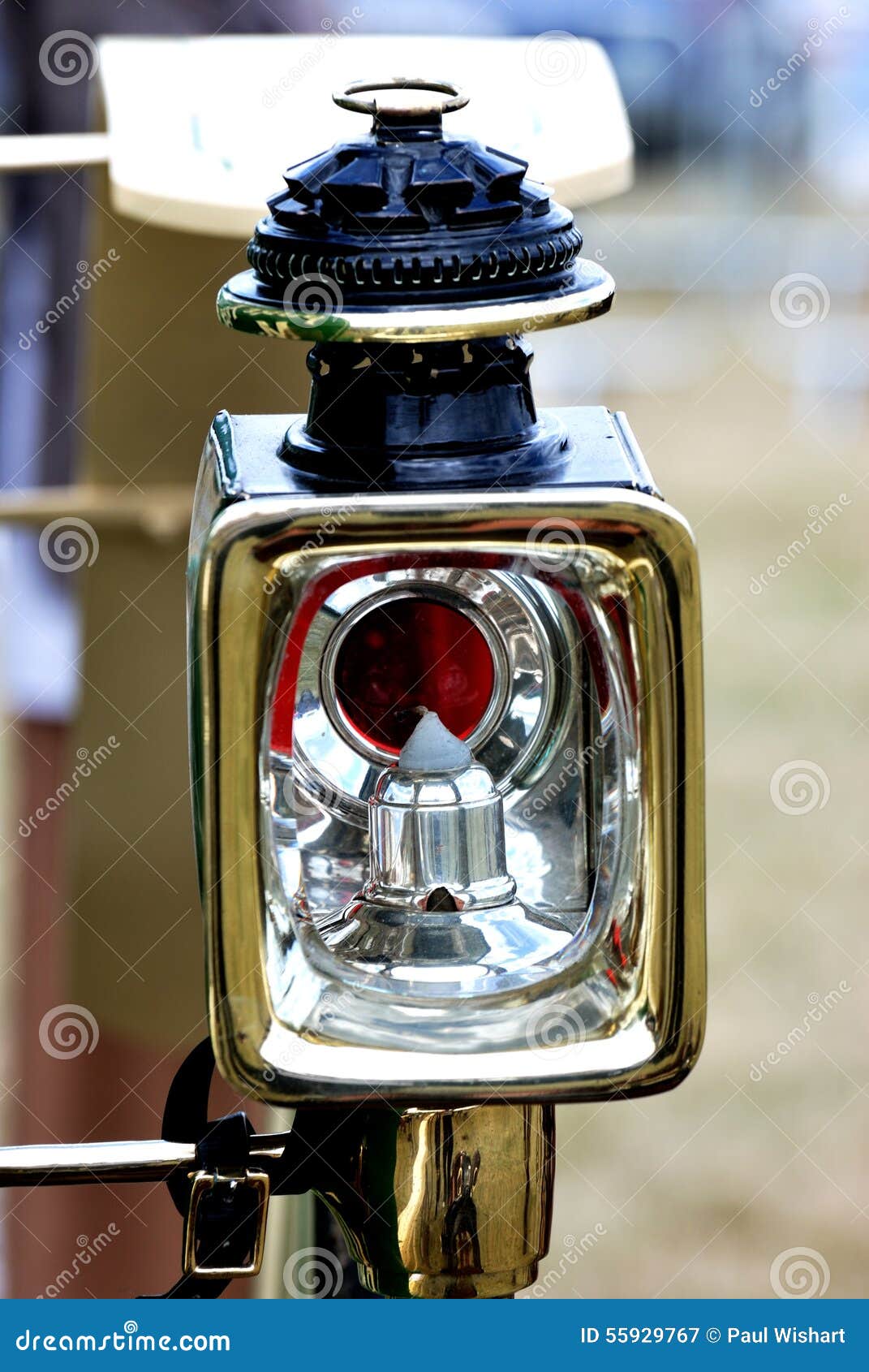 Vintage carriage lamp stock image. Image of traditional 55929767