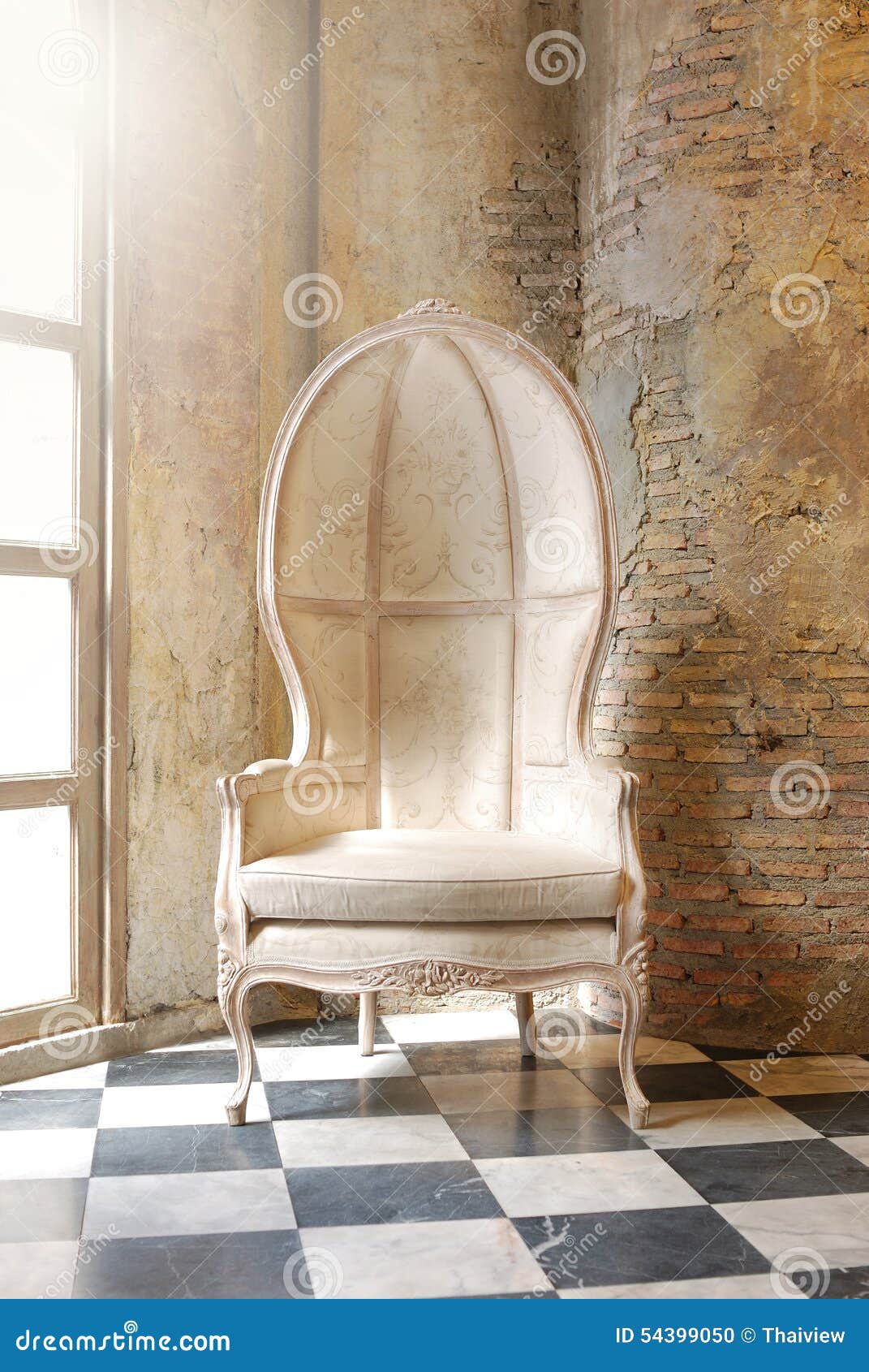 Vintage chair stock photo. Image of back, furniture, design 54399050