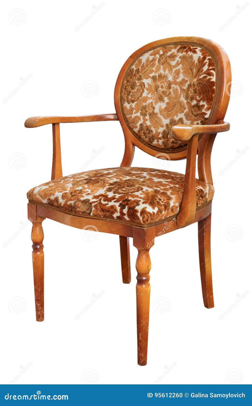 Vintage chair. stock photo. Image of comfortable, retro 95612260