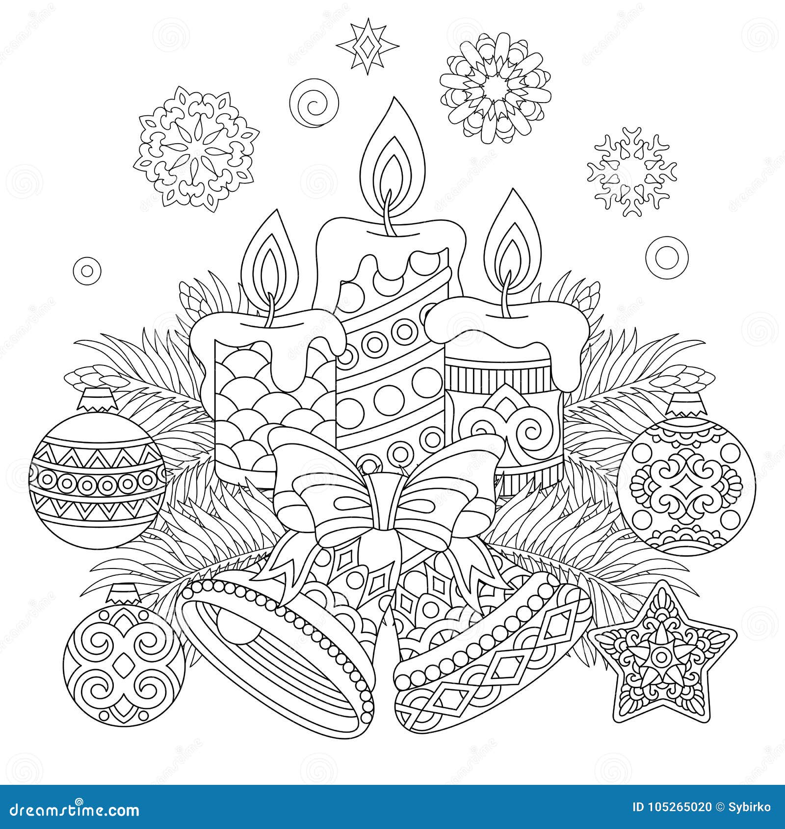 Vintage Christmas Coloring Book For Adults - 1705+ File Include SVG PNG