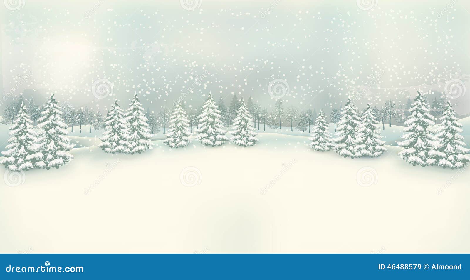 new year download christmas banner Christmas Landscape Winter Vintage Stock Background.