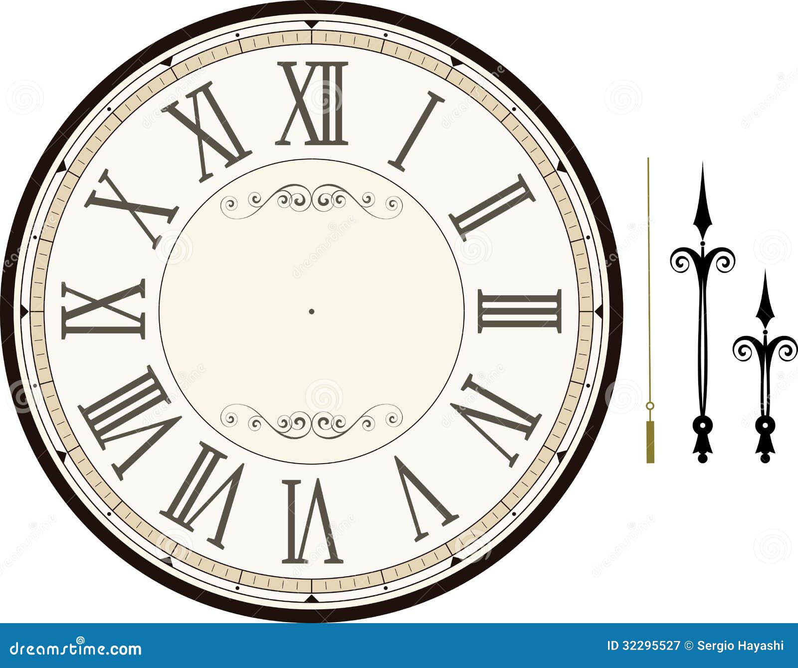 Clock Face Template Stock Illustrations – 4,379 Clock Face Template