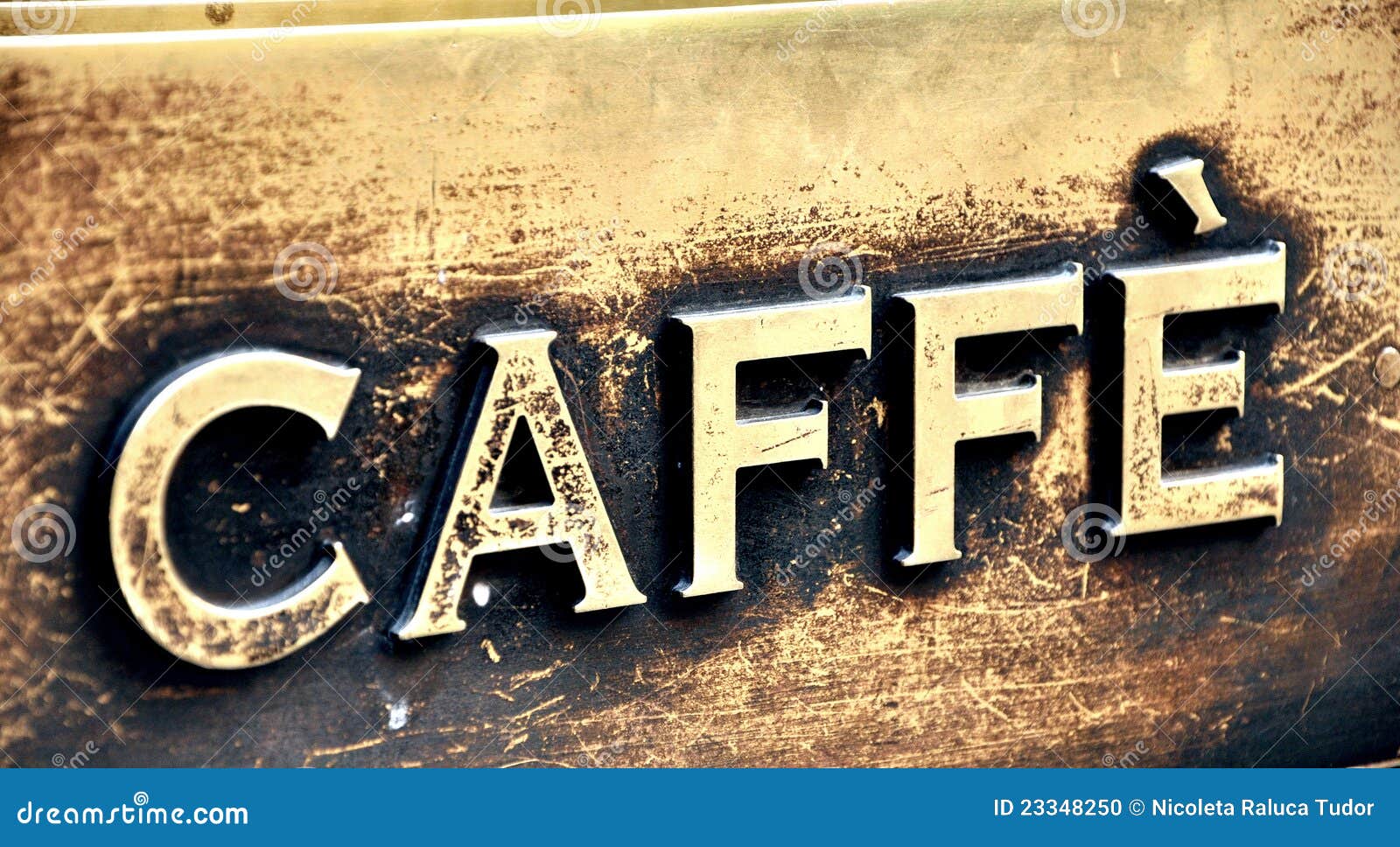 Metal Sign XXL Coffee Cafe Bar coffee Italy 