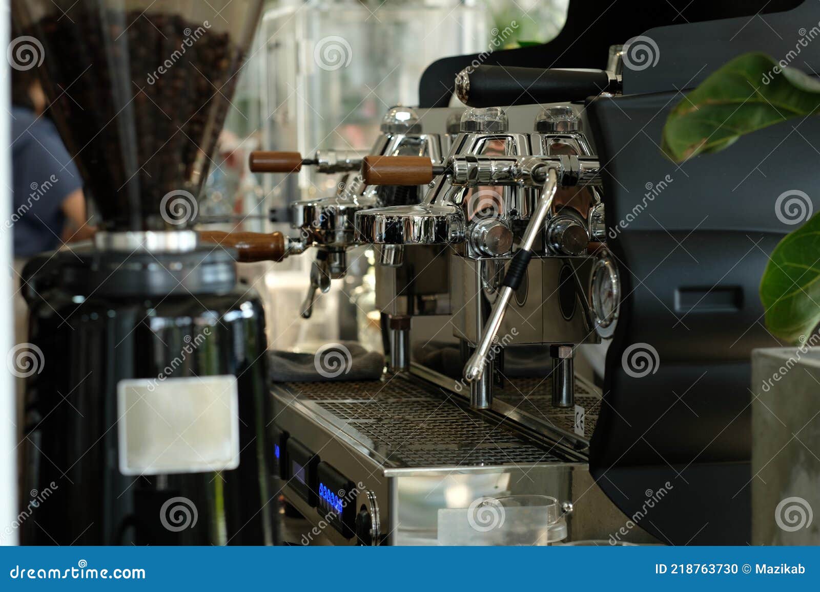 Vintage coffee machine stock photo. Image of black, making 218763730