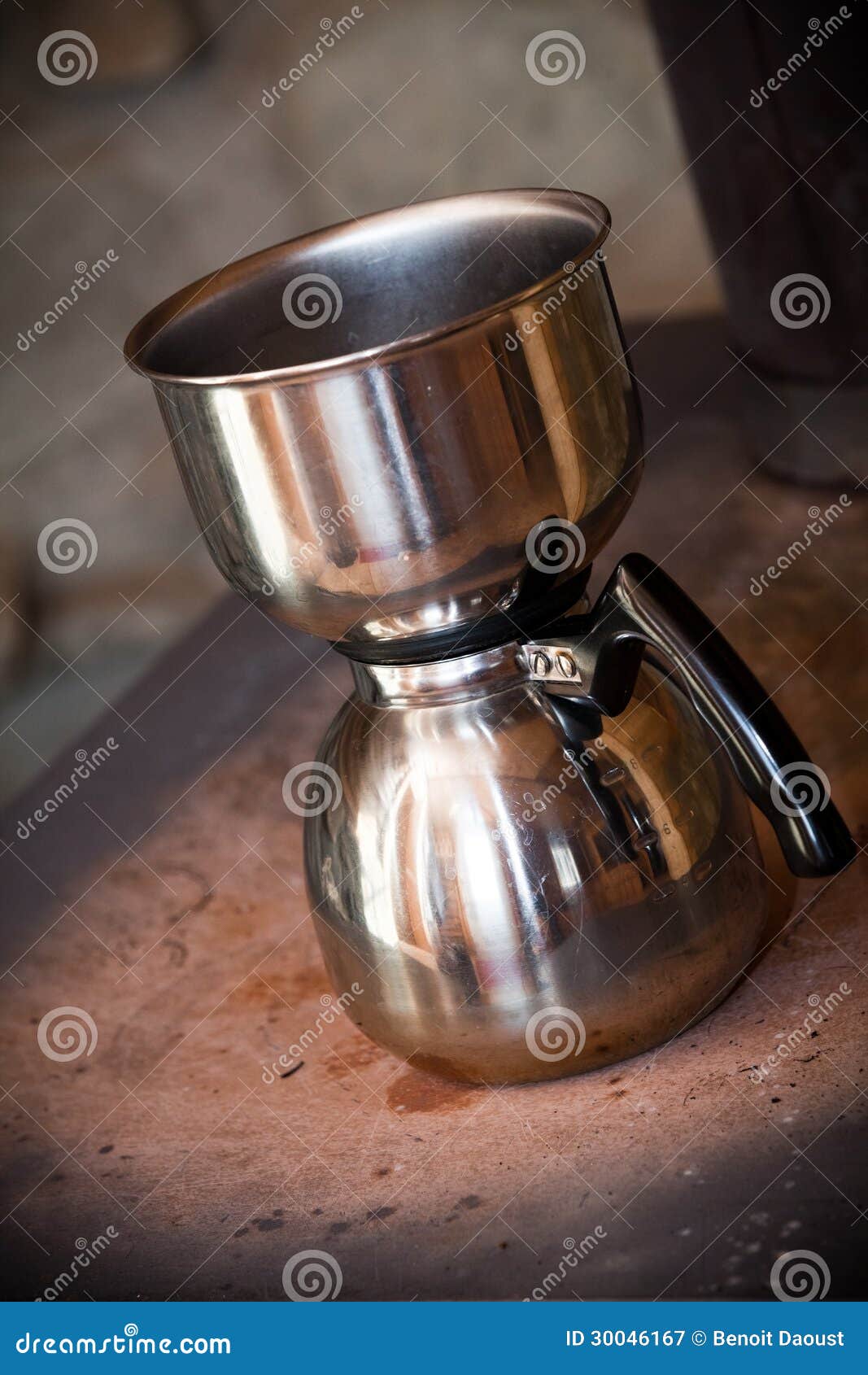 Vintage Coffee pot stock image. Image of aged, background 30046167