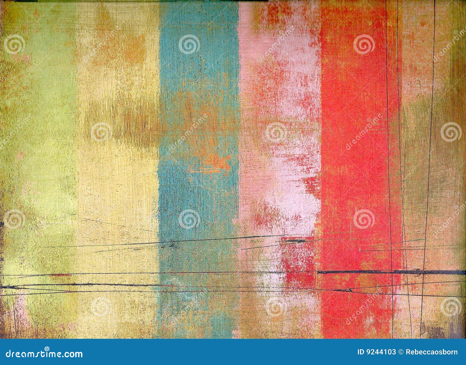 vintage colorful design stock