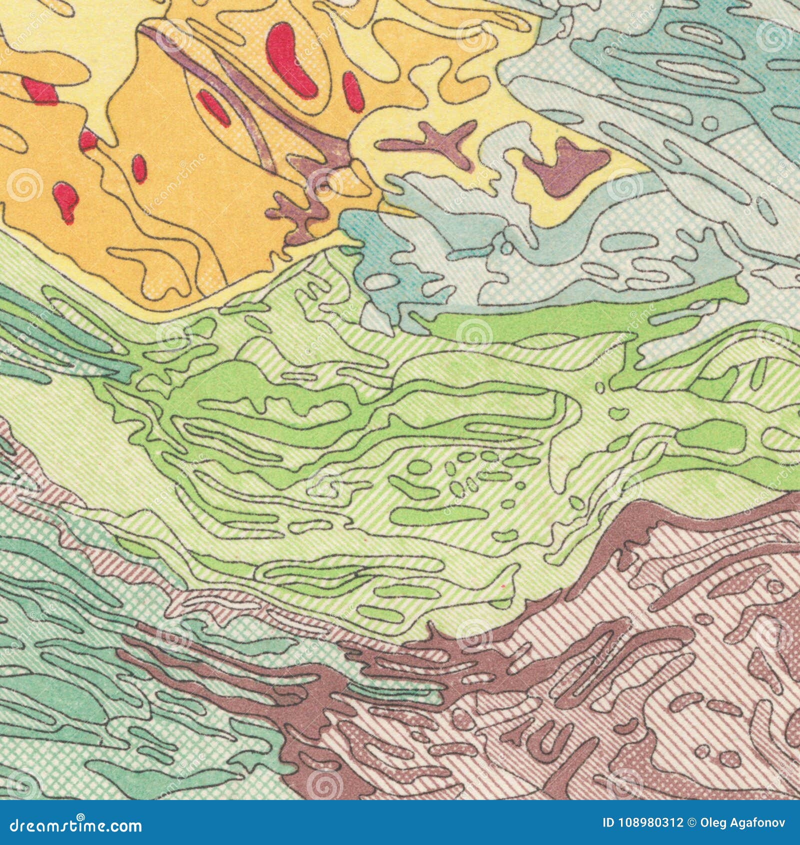 vintage contour mapping. natural printing s of maps.