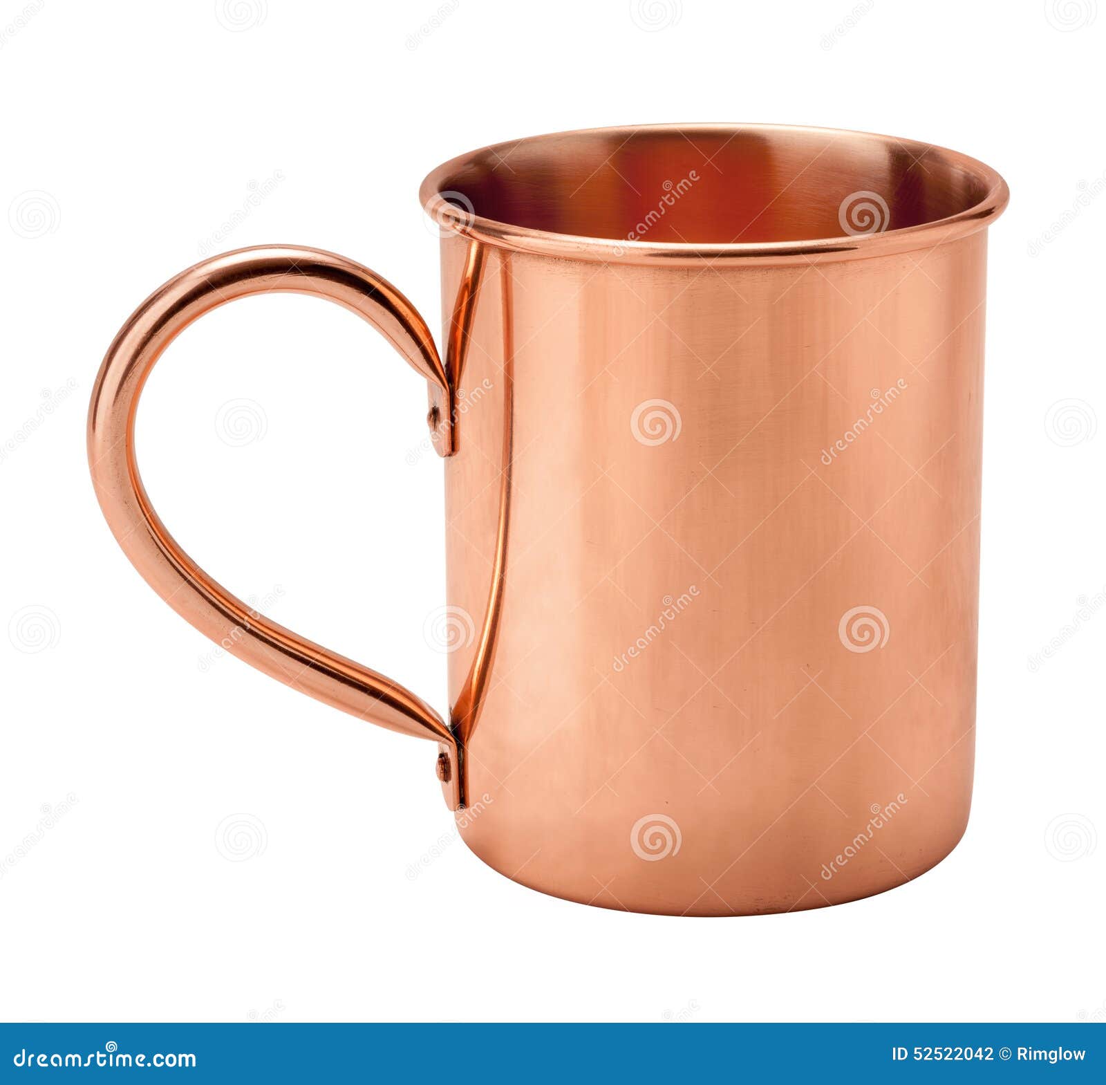 Vintage Copper Mug stock photo. Image of object, container 52522042