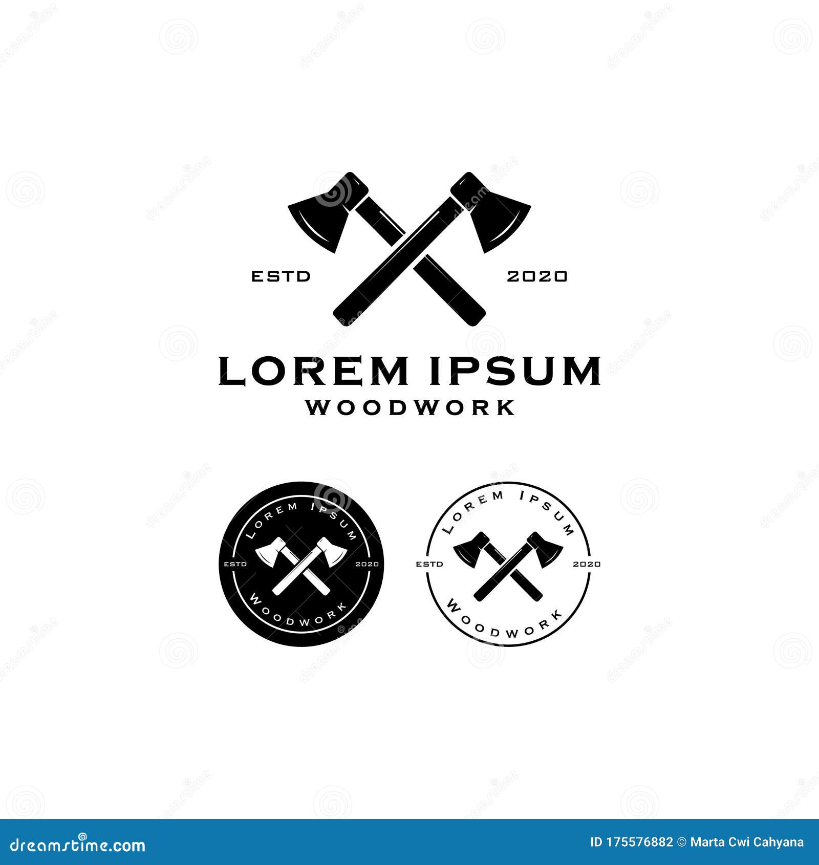 Timber Jack Logging Logos