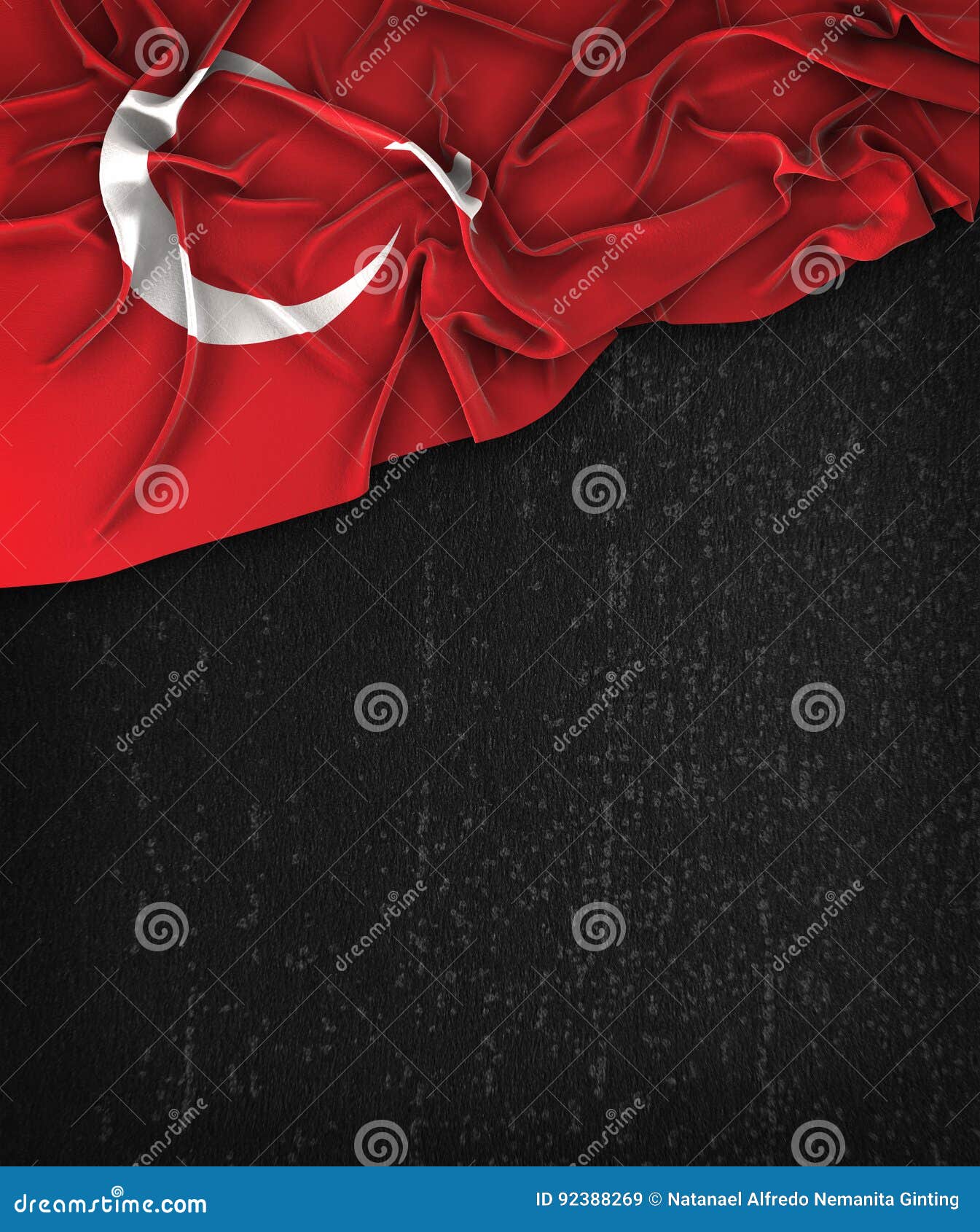 Tableau drapeau turquie