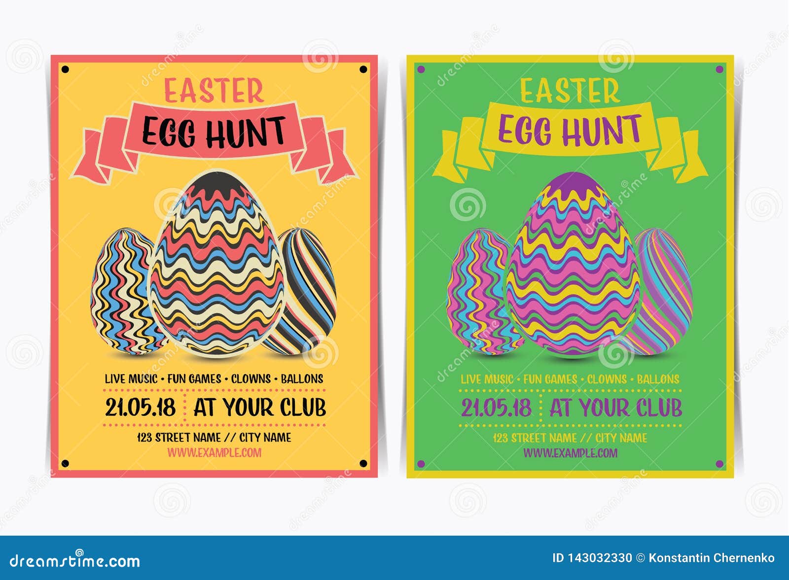 Easter Egg Hunt Invitation Template Free from thumbs.dreamstime.com