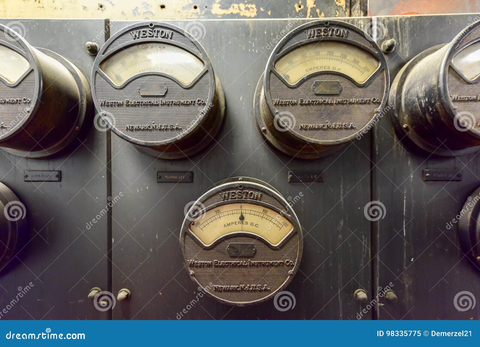 Vintage Electrical Equipment Editorial Photo 98335775