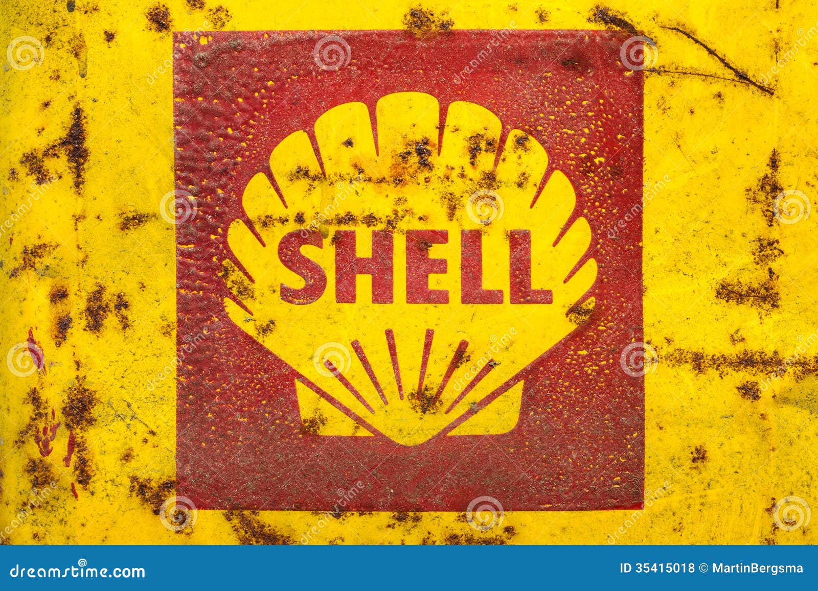 old shell signs