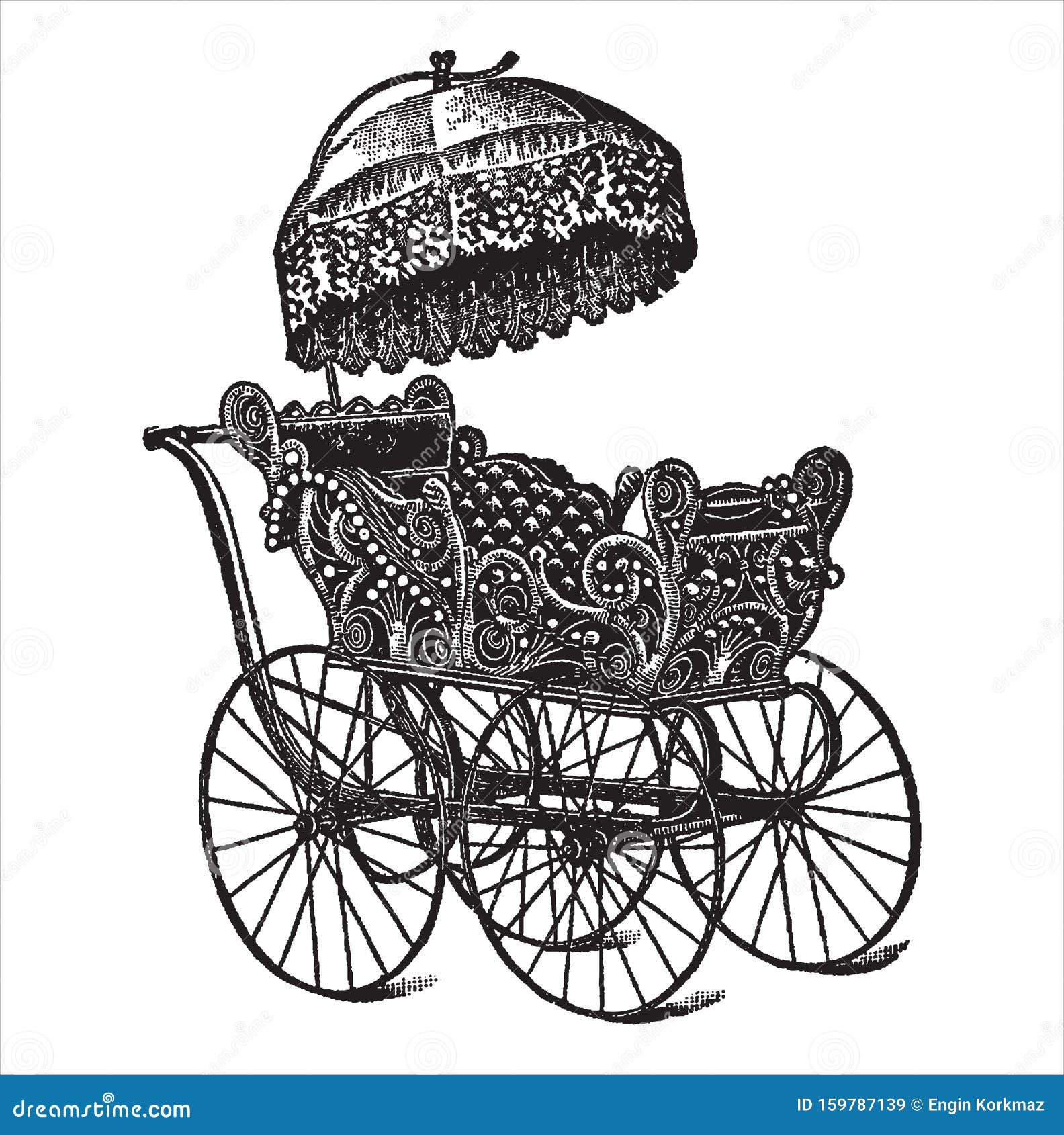 vintage style prams