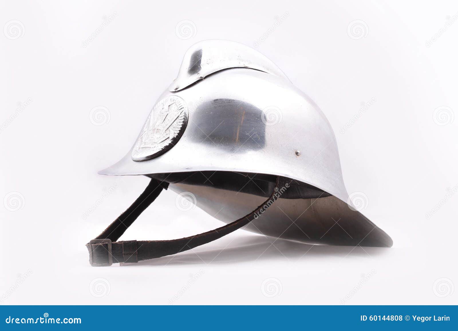 Vintage Firefighter S Helmet Stock Photo - Image of emergency, rescue:  60144808