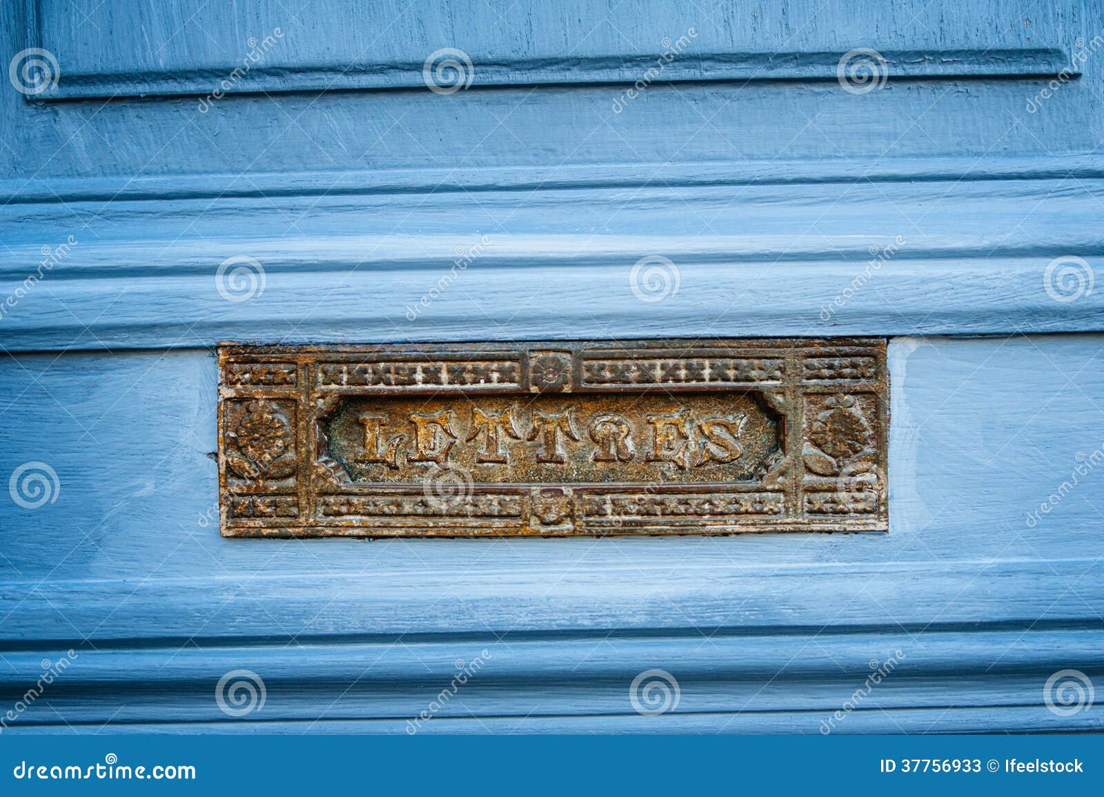 vintage french letterbox