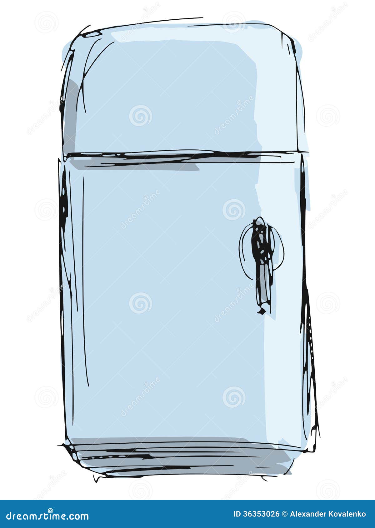 clipart of refrigerator - photo #39