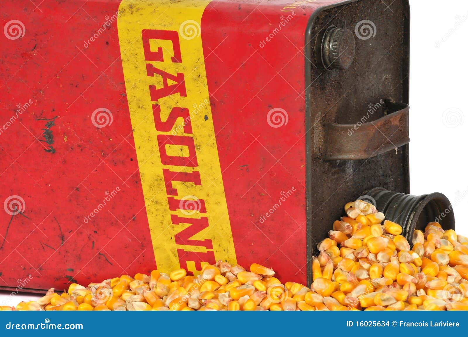 Vintage Fuel Container Gasoline or Corn Ethanol Stock Photo Image of