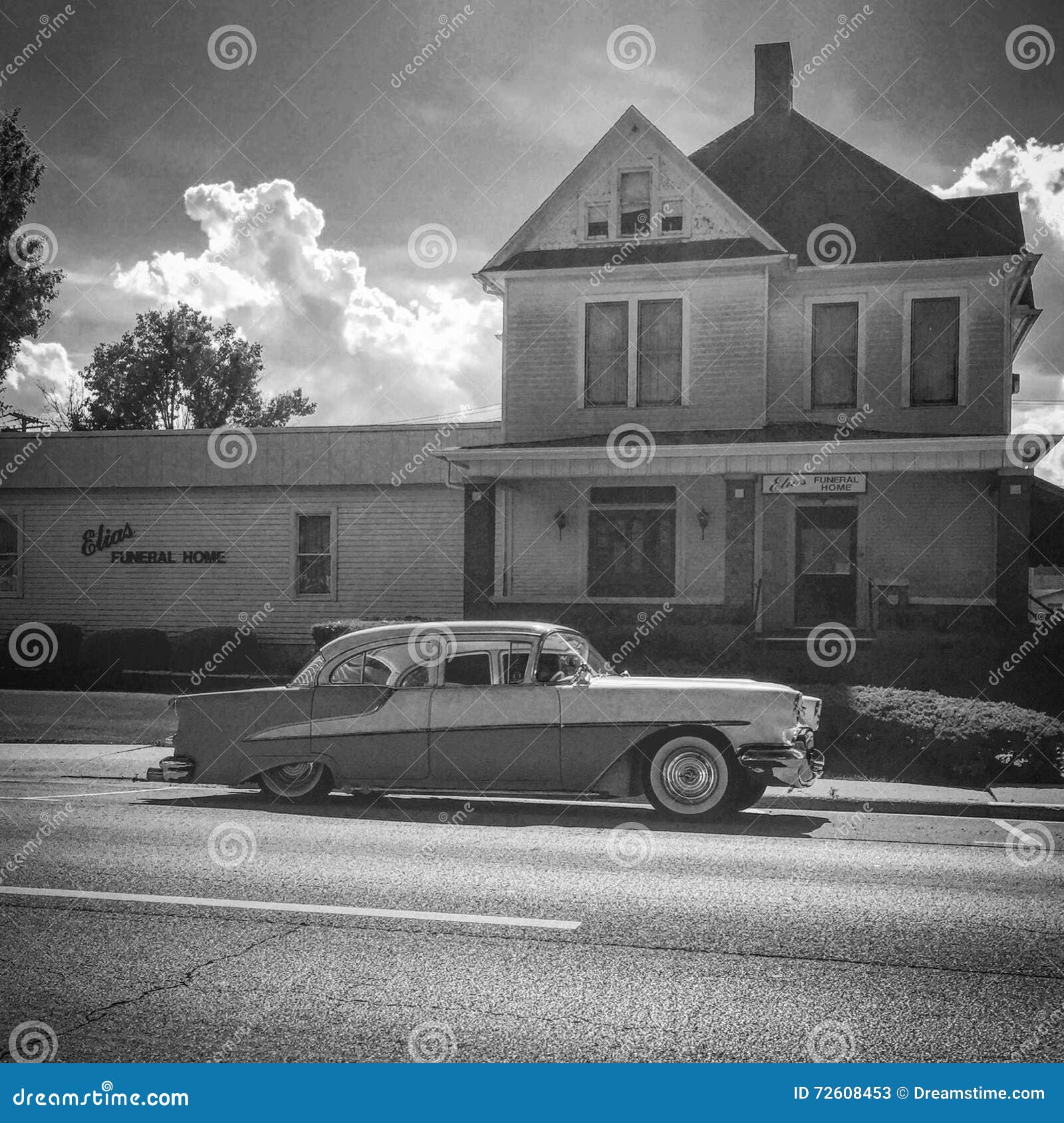 Vintage funeral editorial stock photo. Image of clouds - 72608453