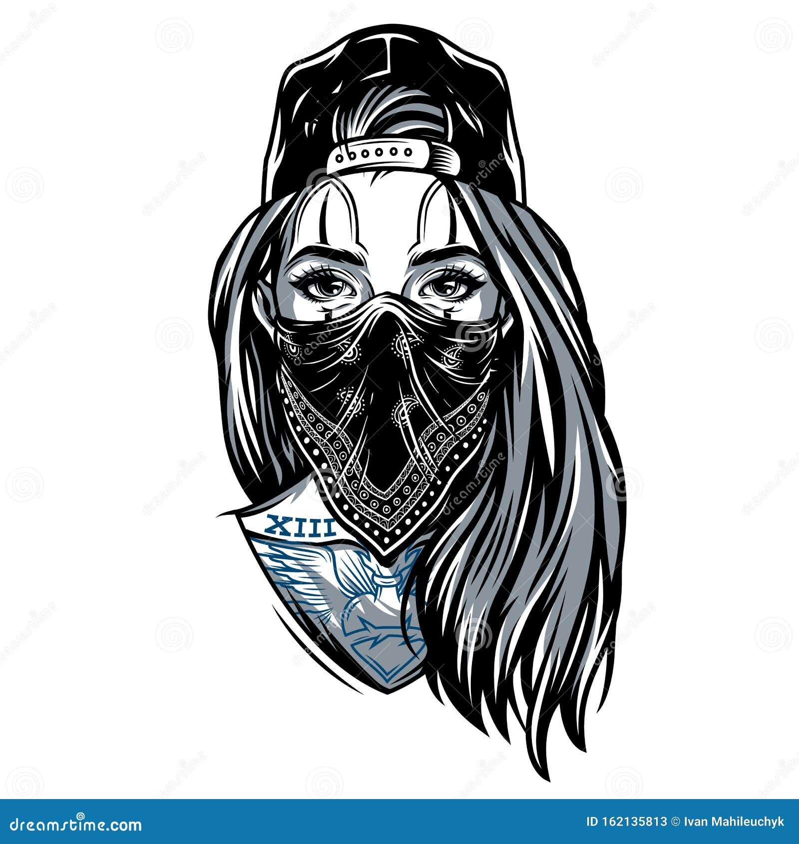 female gangster tattoos