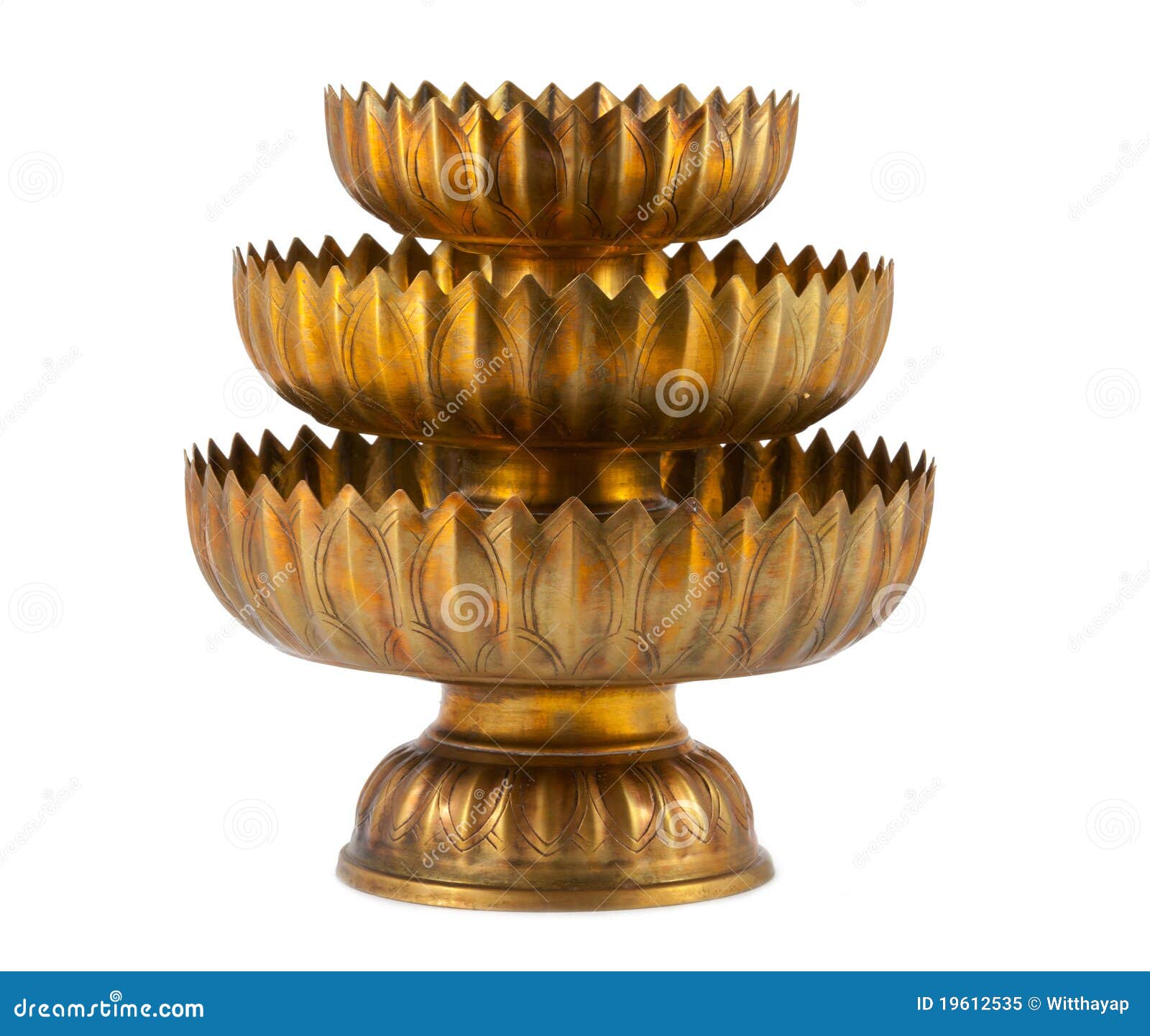 Vintage gold brass bowl stock image. Image of color, culture 19612535