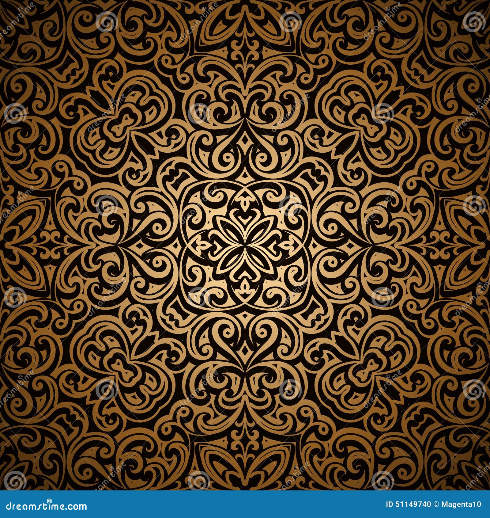 gold pattern background