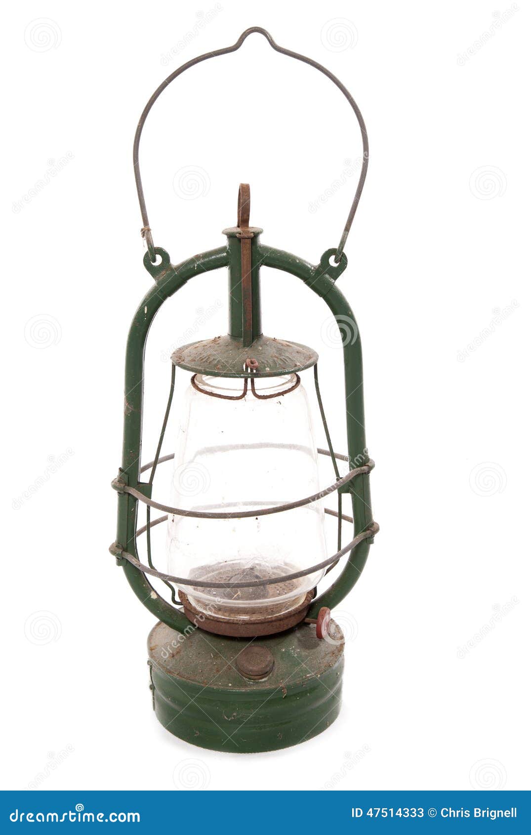 Vintage Green Hurricane Lamp Stock Image Image of studio, rusty 47514333
