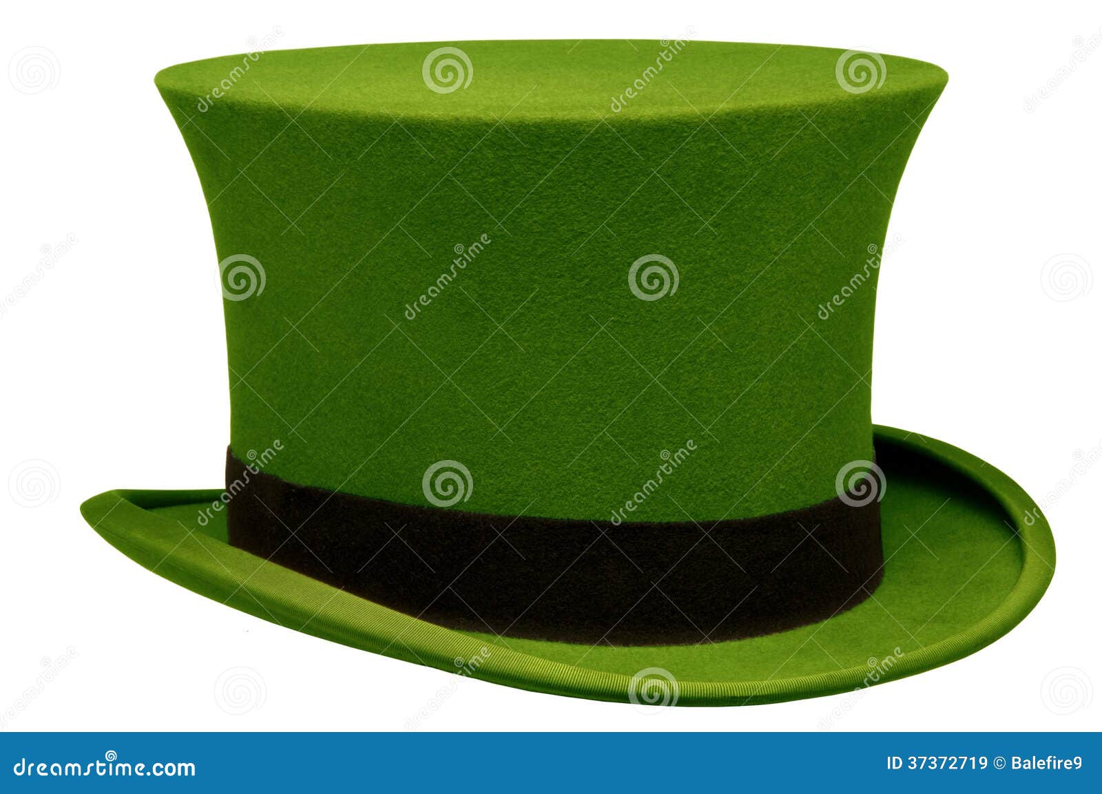 Vintage Green Top Hat stock image. Image of elegance 37372719