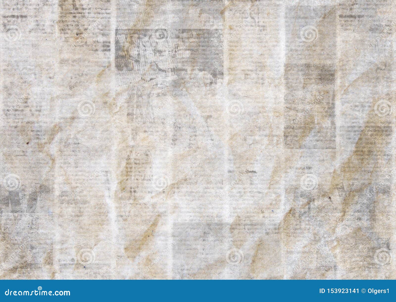 Vintage Grunge Crumpled Paper Texture Background Blurred Old Newspaper Texture Stock Image Image Of Letter Frame