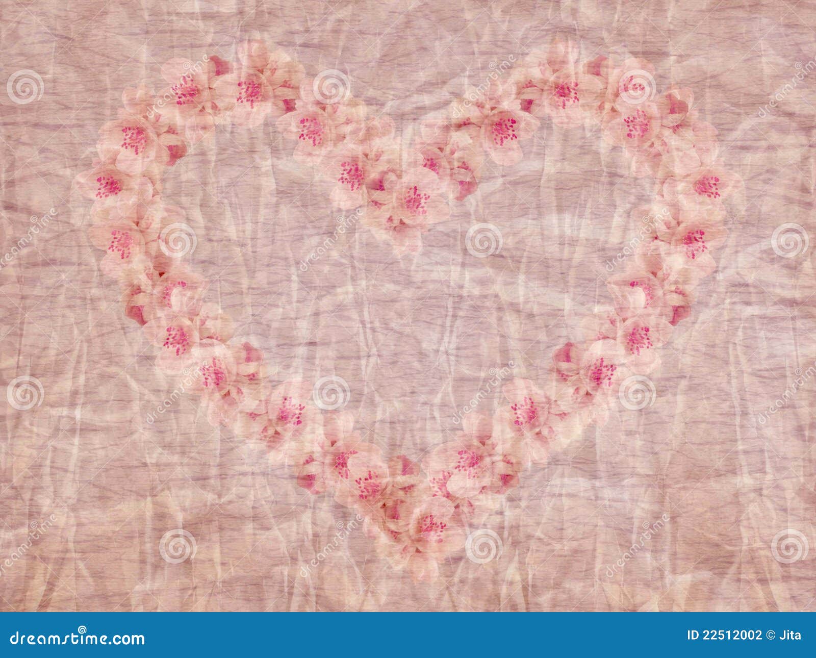 Vintage heart background stock illustration. Illustration of scratch