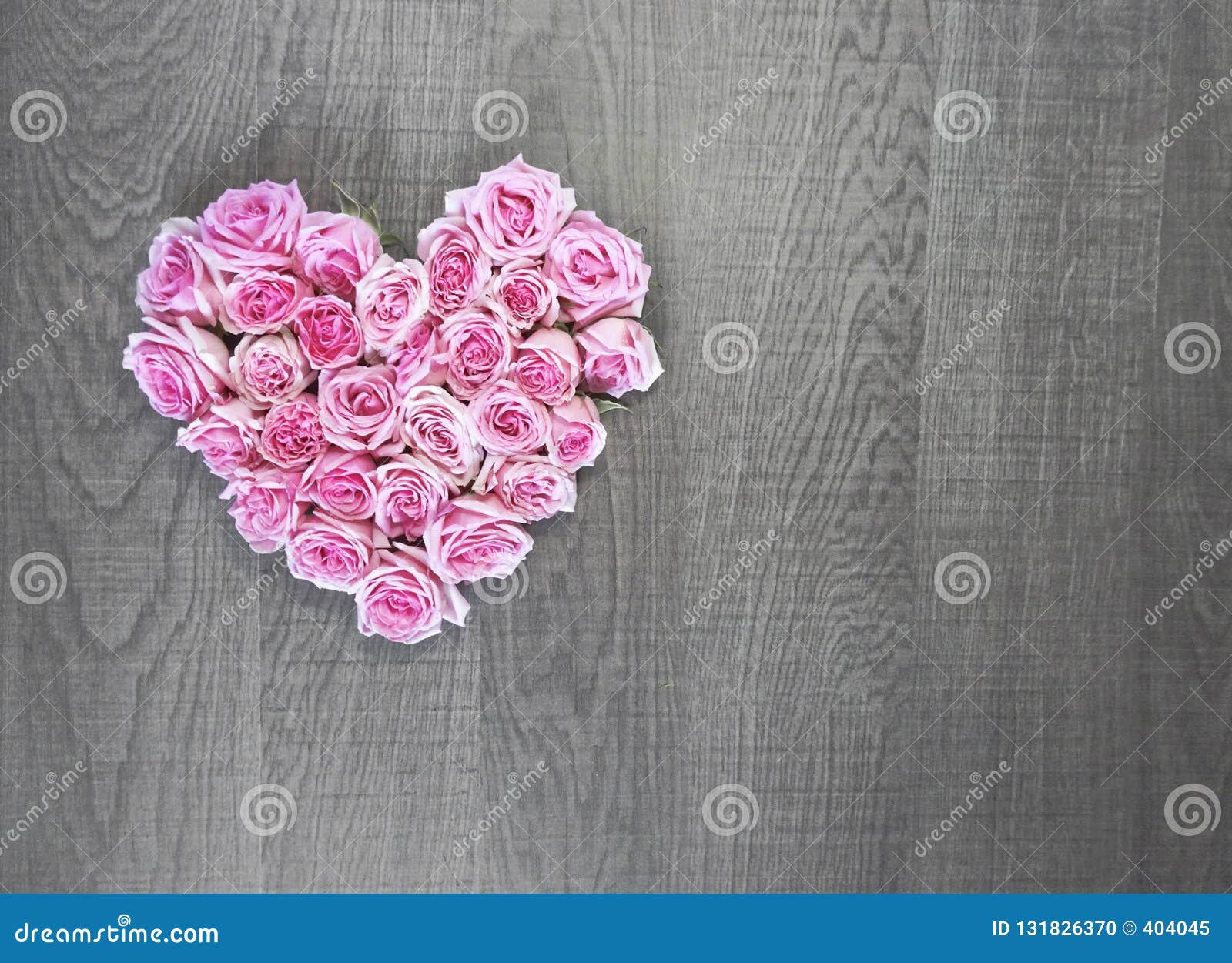 Vintage Heart Made Pink Rose Stock Photo - Image valentine, heart: