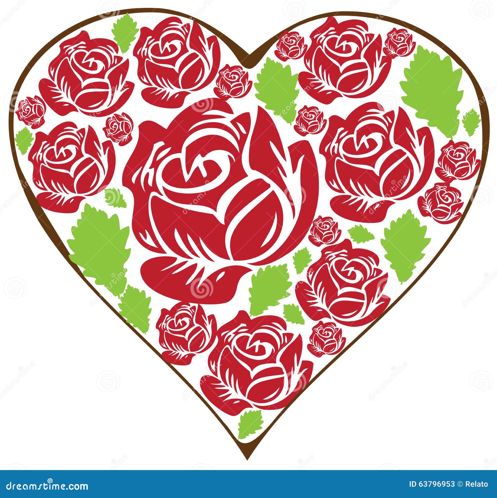 Download Vintage Heart stock vector. Illustration of hearts, love ...