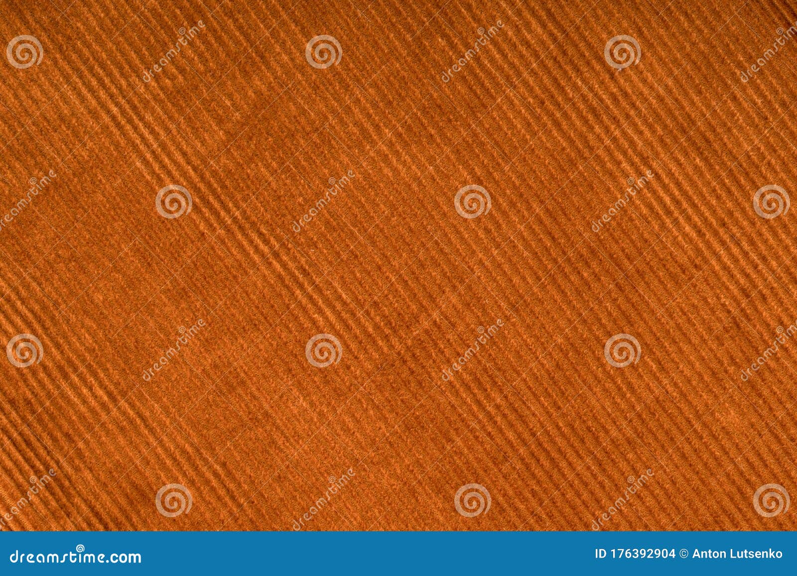 Vintage High-quality Orange Velvet Fabric Stock Photo - Image of ...