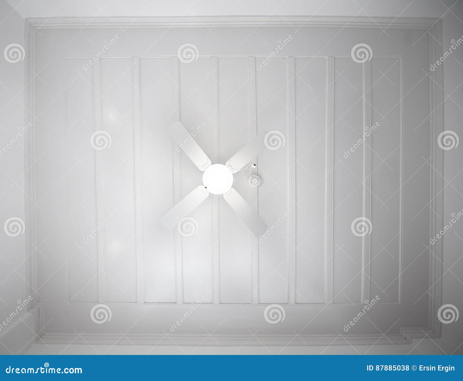 Vintage Hotel Ceiling Fan Stock Photo Image Of Spinning