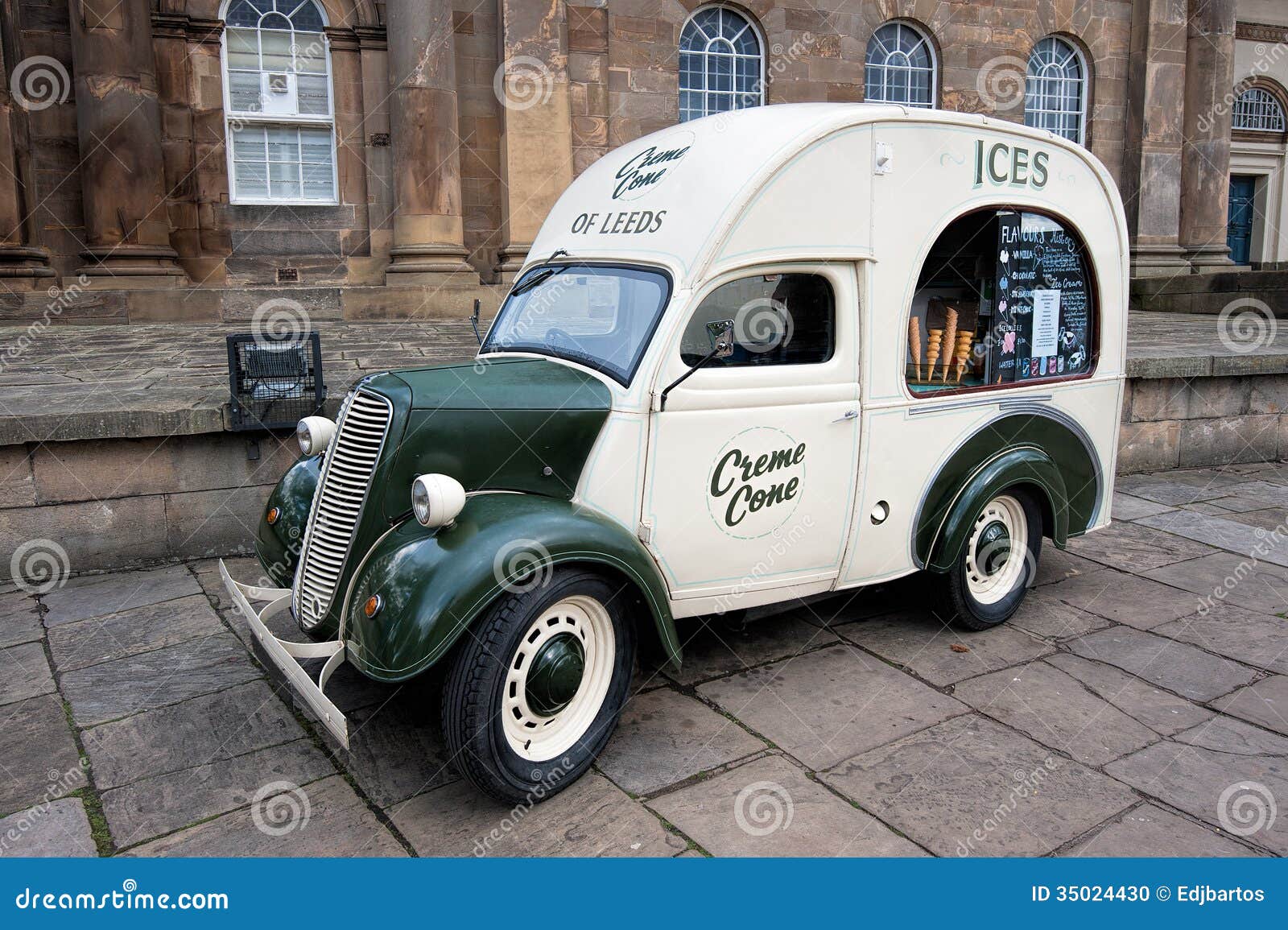 old ice cream van