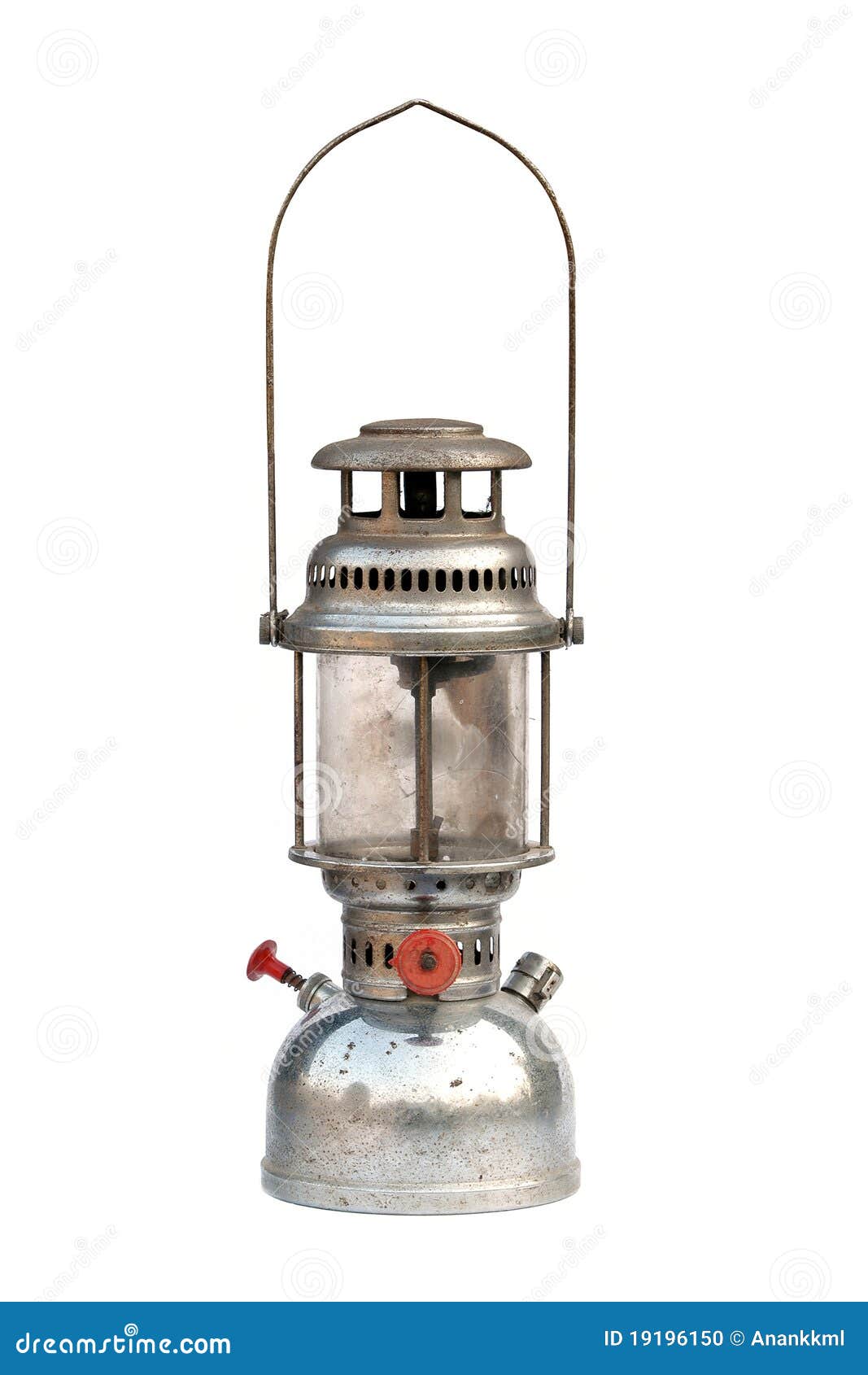 Candeon Petroleumlampe Vintage Rot - Retro Öllampe Aus Eisen Für Deko & Garten