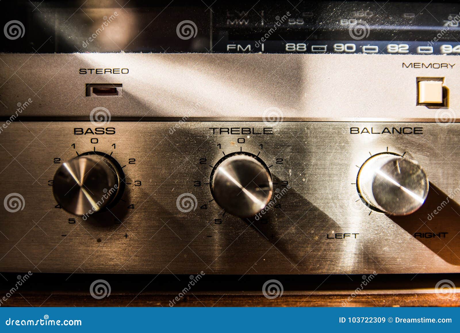 Vintage knobs stock image. Image of bass, heavy, music 103722309