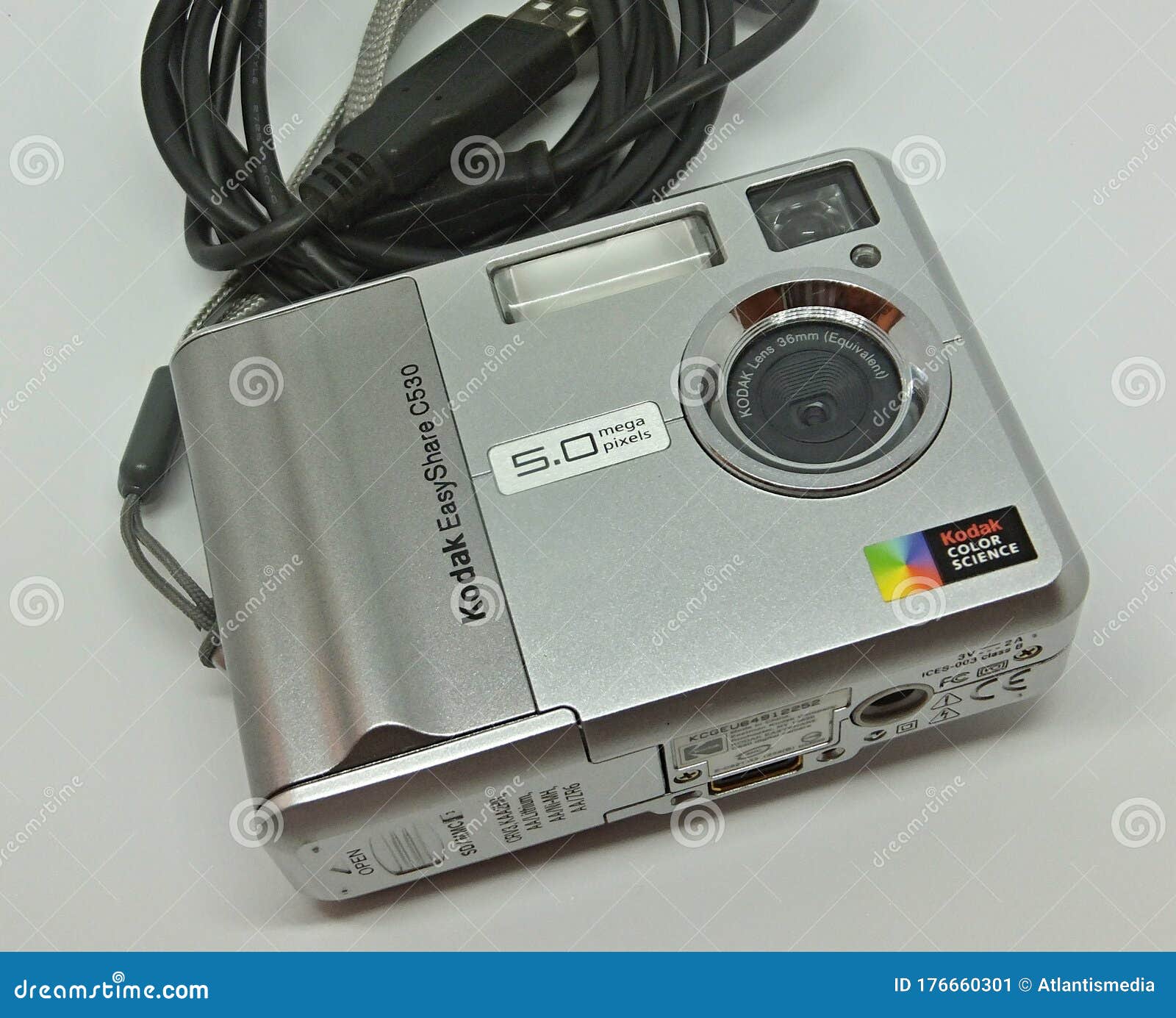 Vintage Kodak Gebruiksvriendelijke Digitale Camera Redactionele Foto Image of kwaliteit, camera: