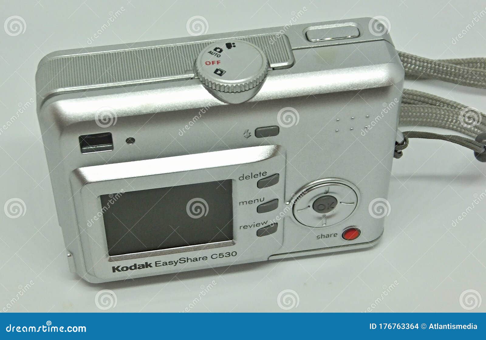 Vintage Kodak - Gebruiksvriendelijke Digitale Camera Redactionele Stock - Image of achtereind, stijl: