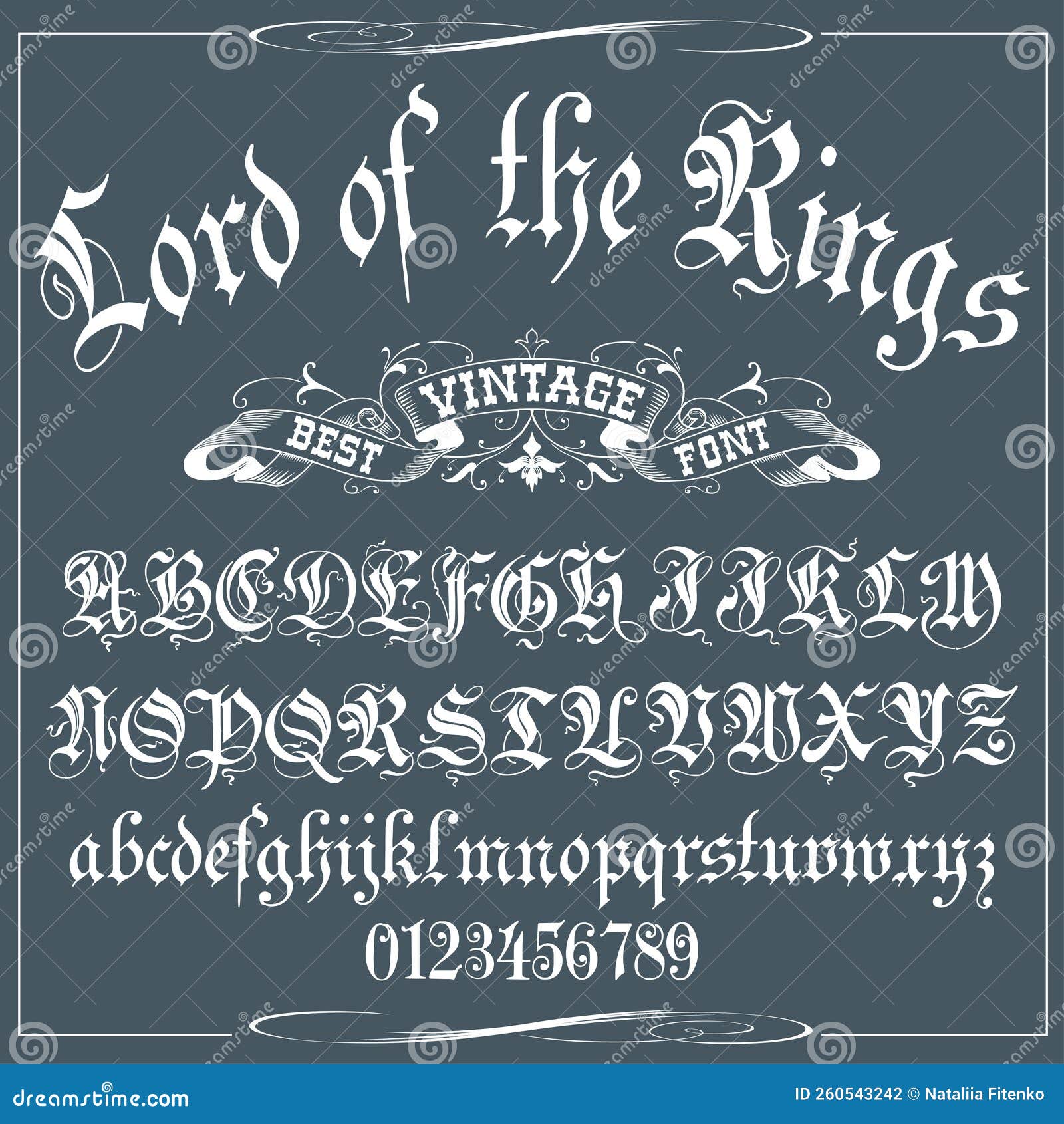 Lord of the Rings Font | BreeCraft