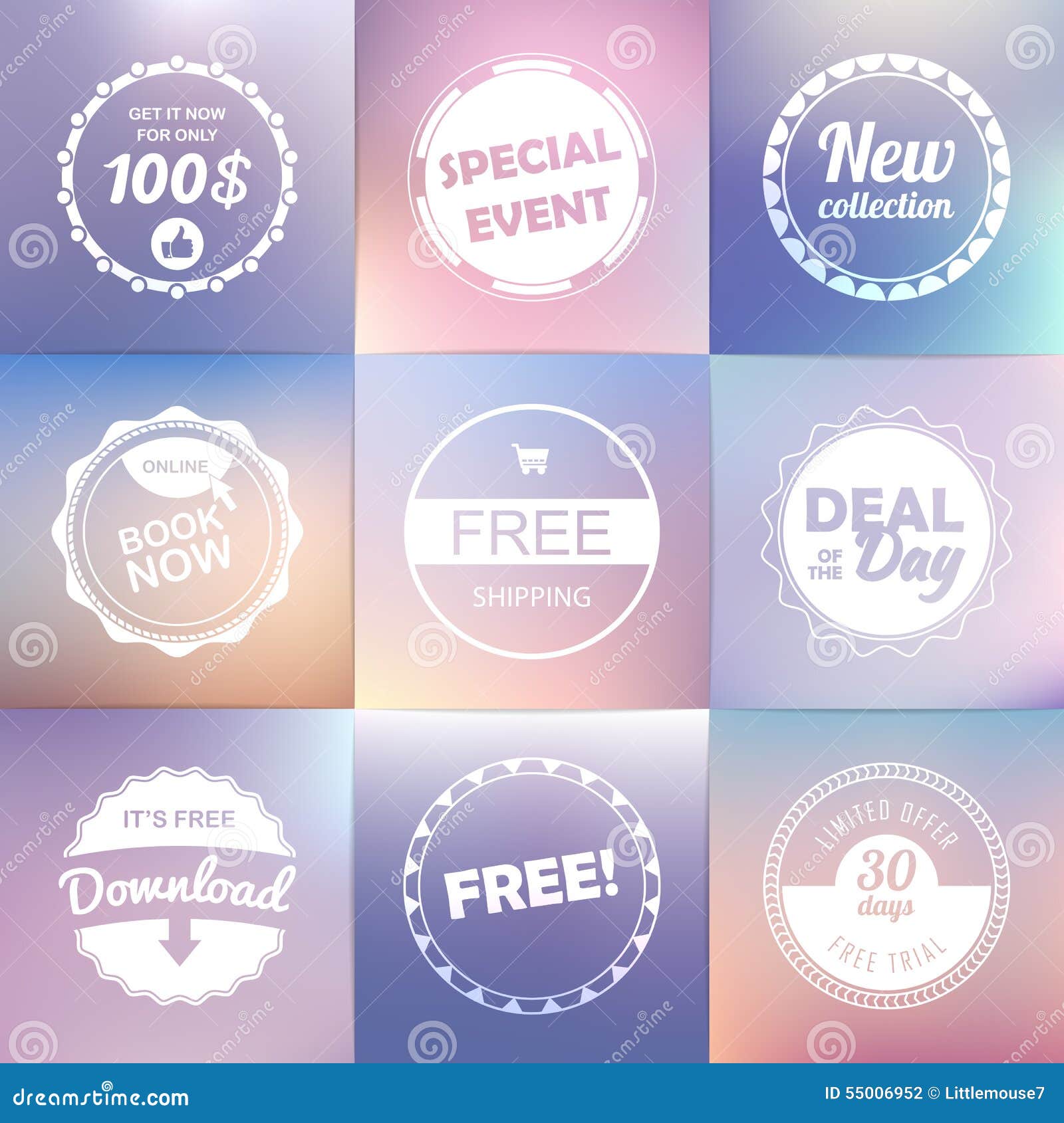 Free Downloadable Labels Template from thumbs.dreamstime.com