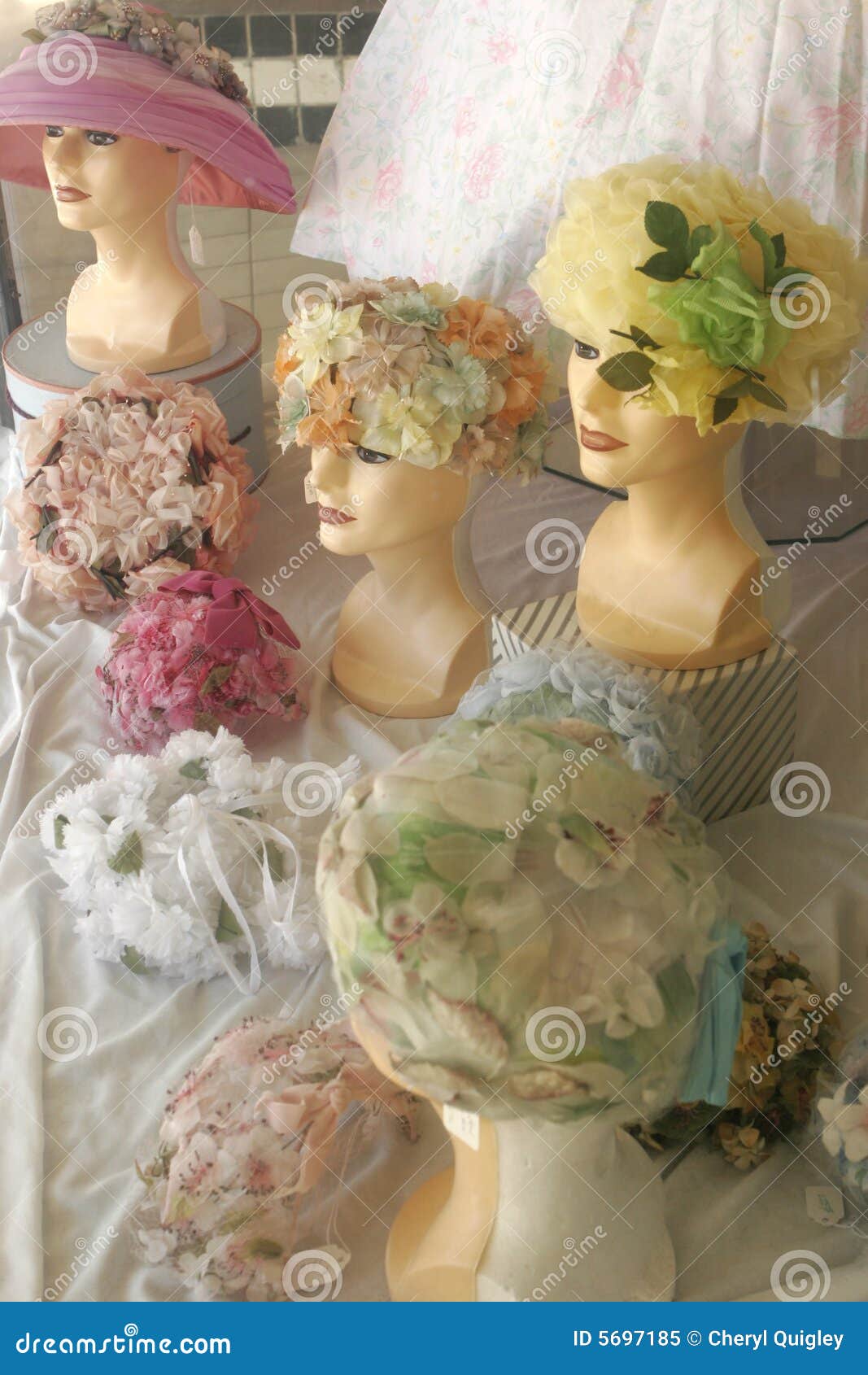 Vintage Ladies Hats stock image. Image of apparel, female 5697185