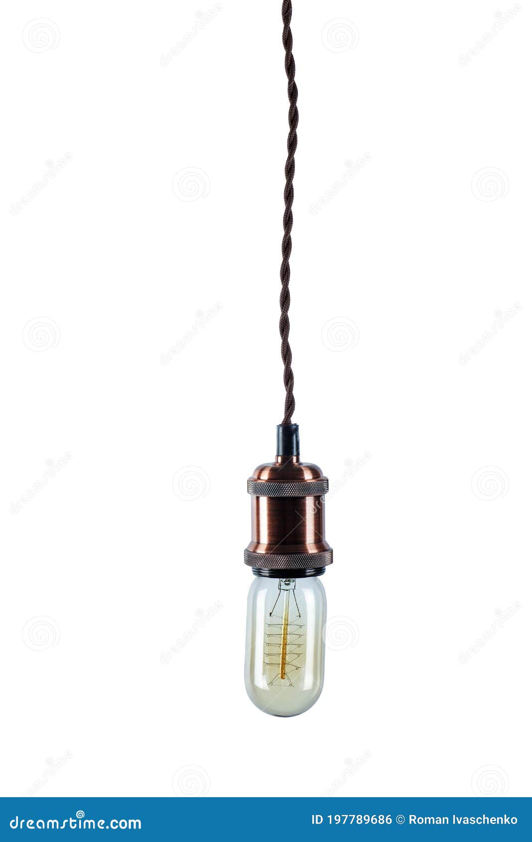 Vintage light bulb stock photo. Image of electricity 197789686