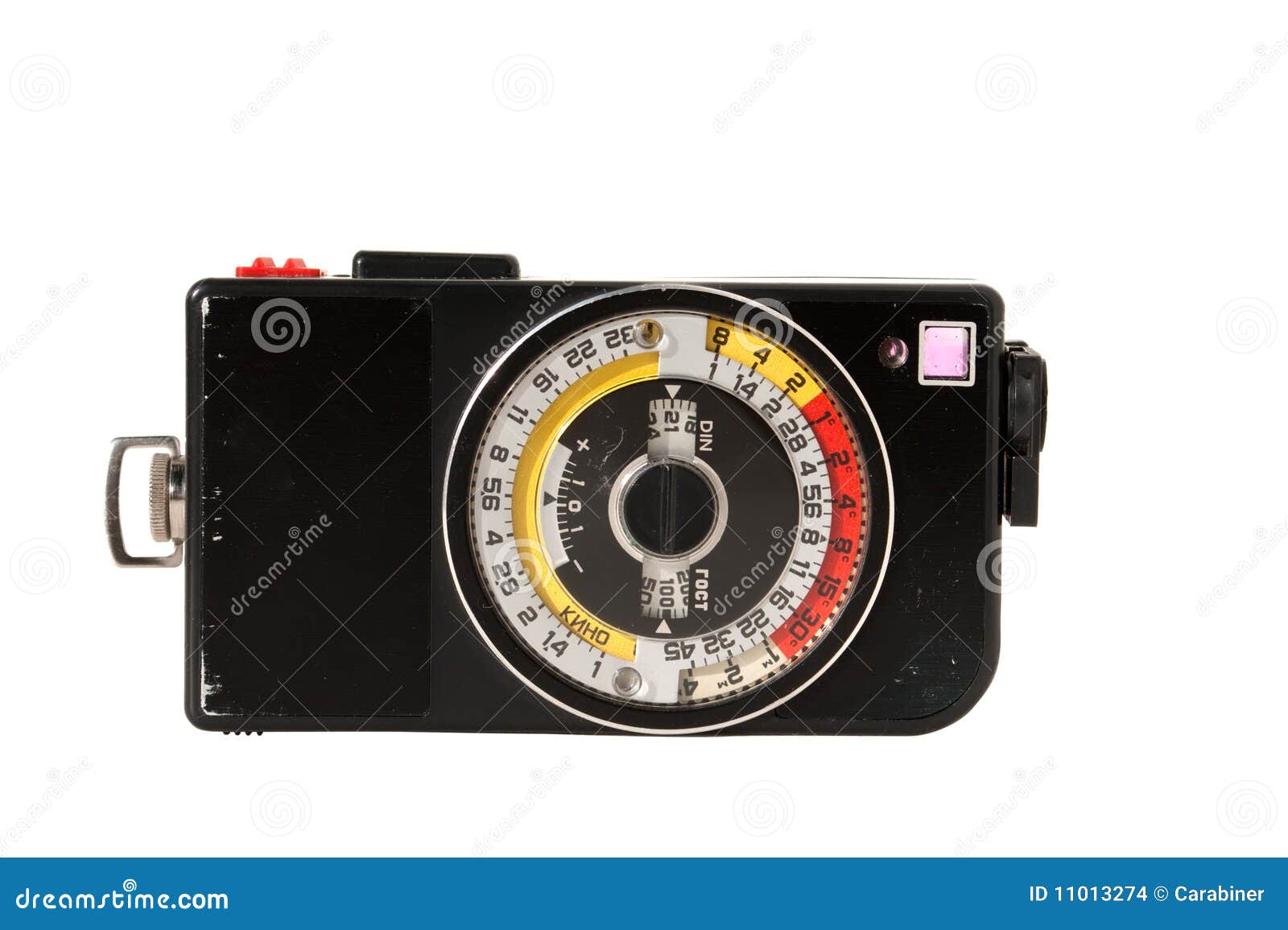 Vintage light meter stock photo. Image of tool, display 11013274
